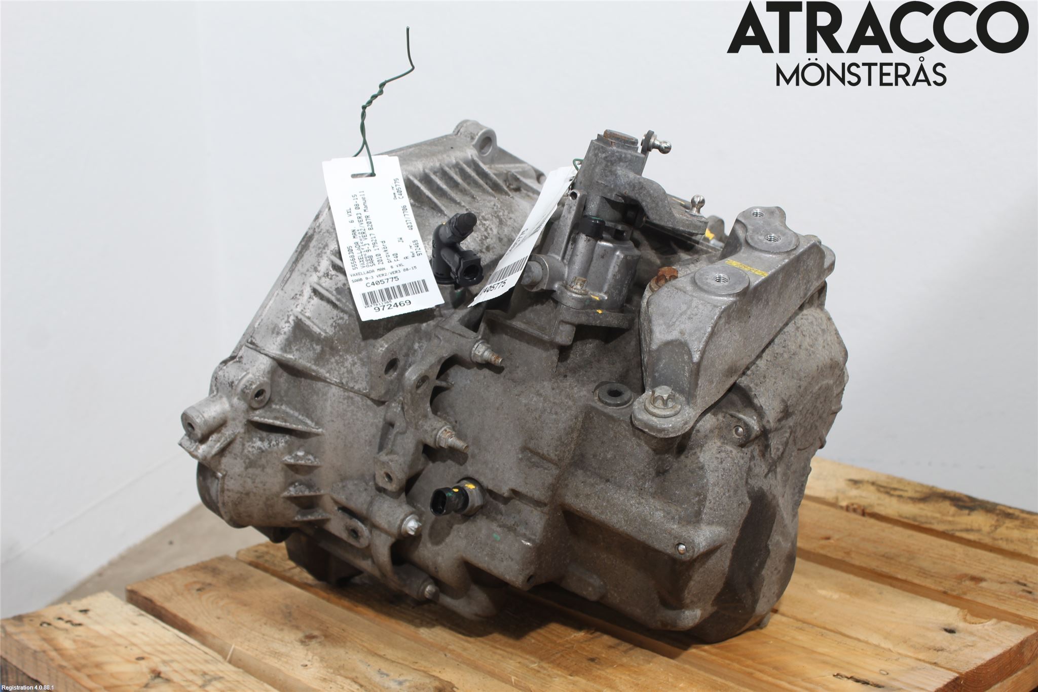 Saab 9-3 VER2/VER3 08-15 Gearkasse 6 Trinn