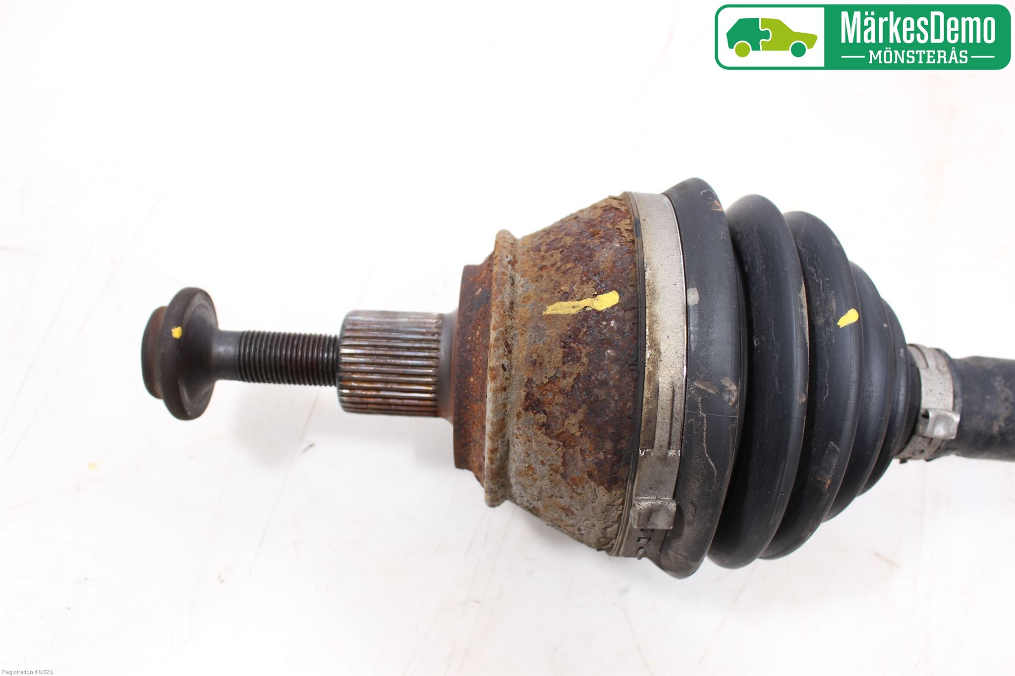 Audi A6/S6     05-11 Drivaksel Foran Kompl Venstre