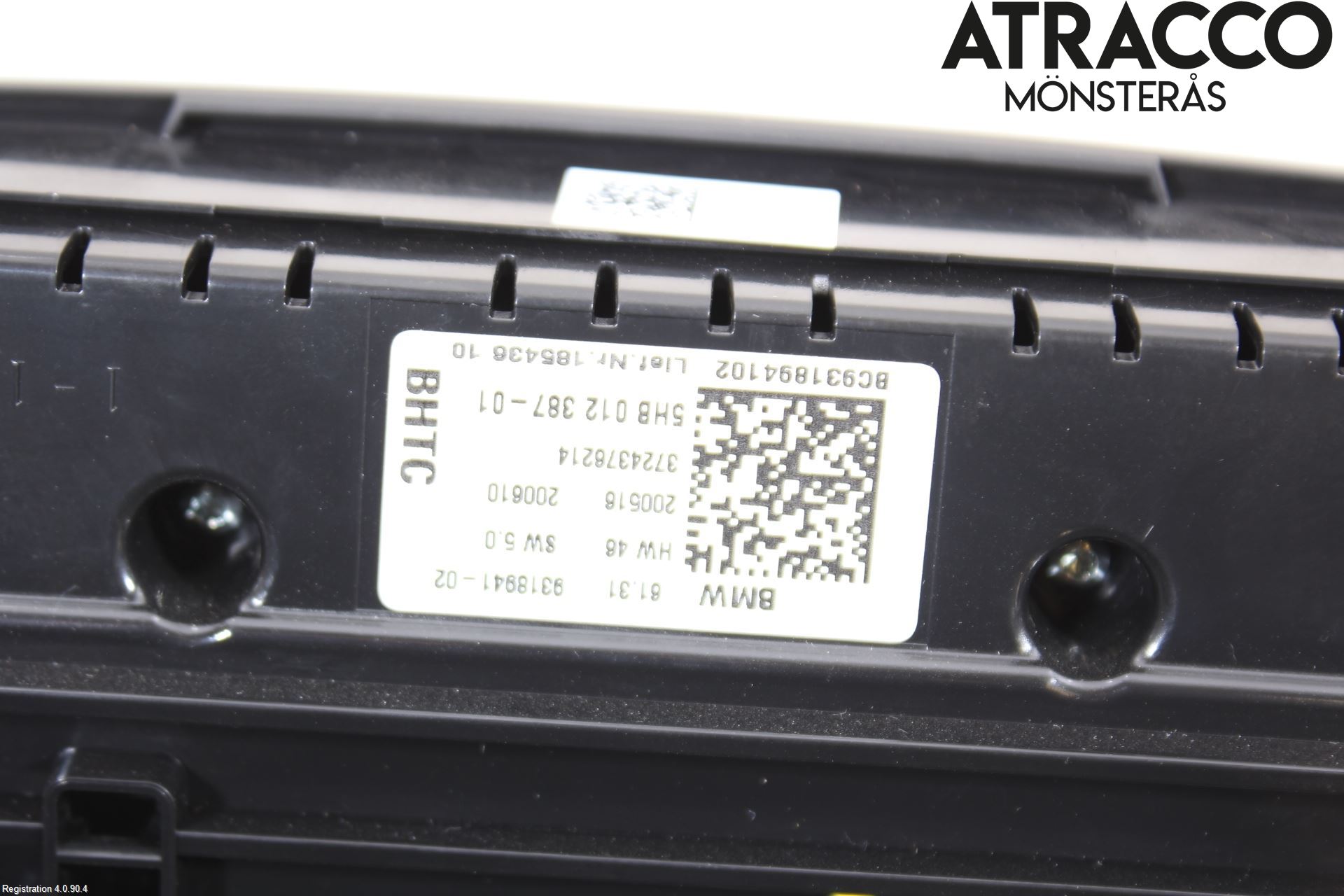 Mini CLUBMAN R55 06-14 Varme Ac Betjening-Display