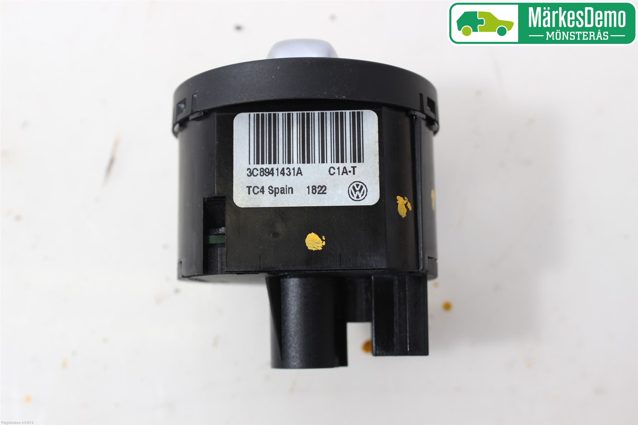 Volkswagen VW GOLF VI 09-13 Bryter Hovedlys