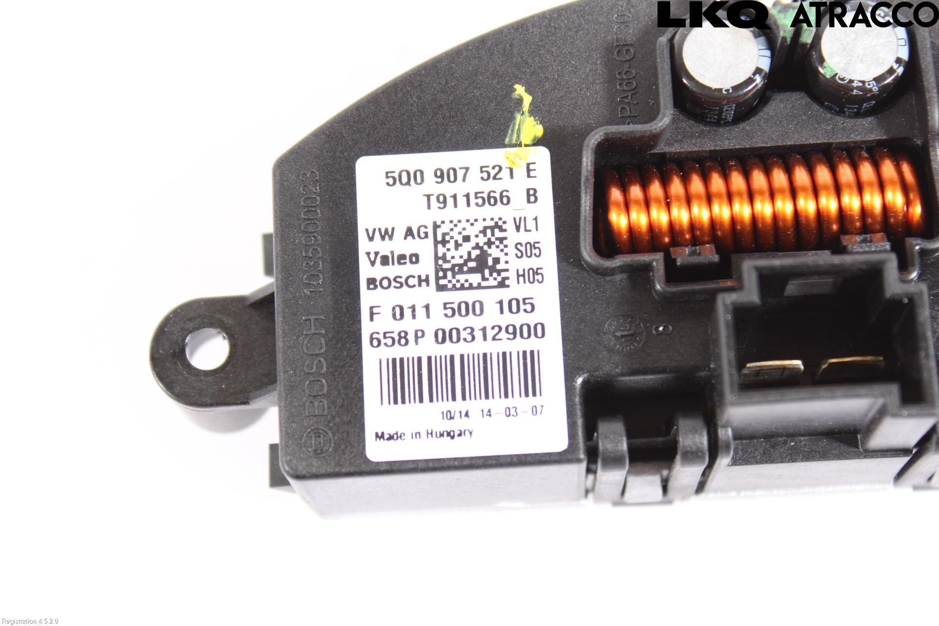 Audi A3/S3 05-13 Varmeapparat Viftemotstand