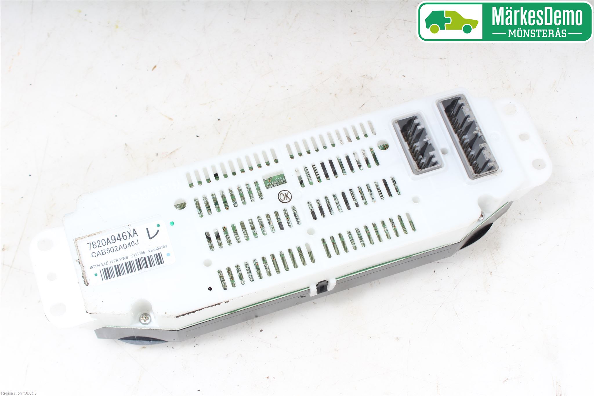 Mitsubishi OUTLANDER 13-21 Varme Ac Betjening-Display