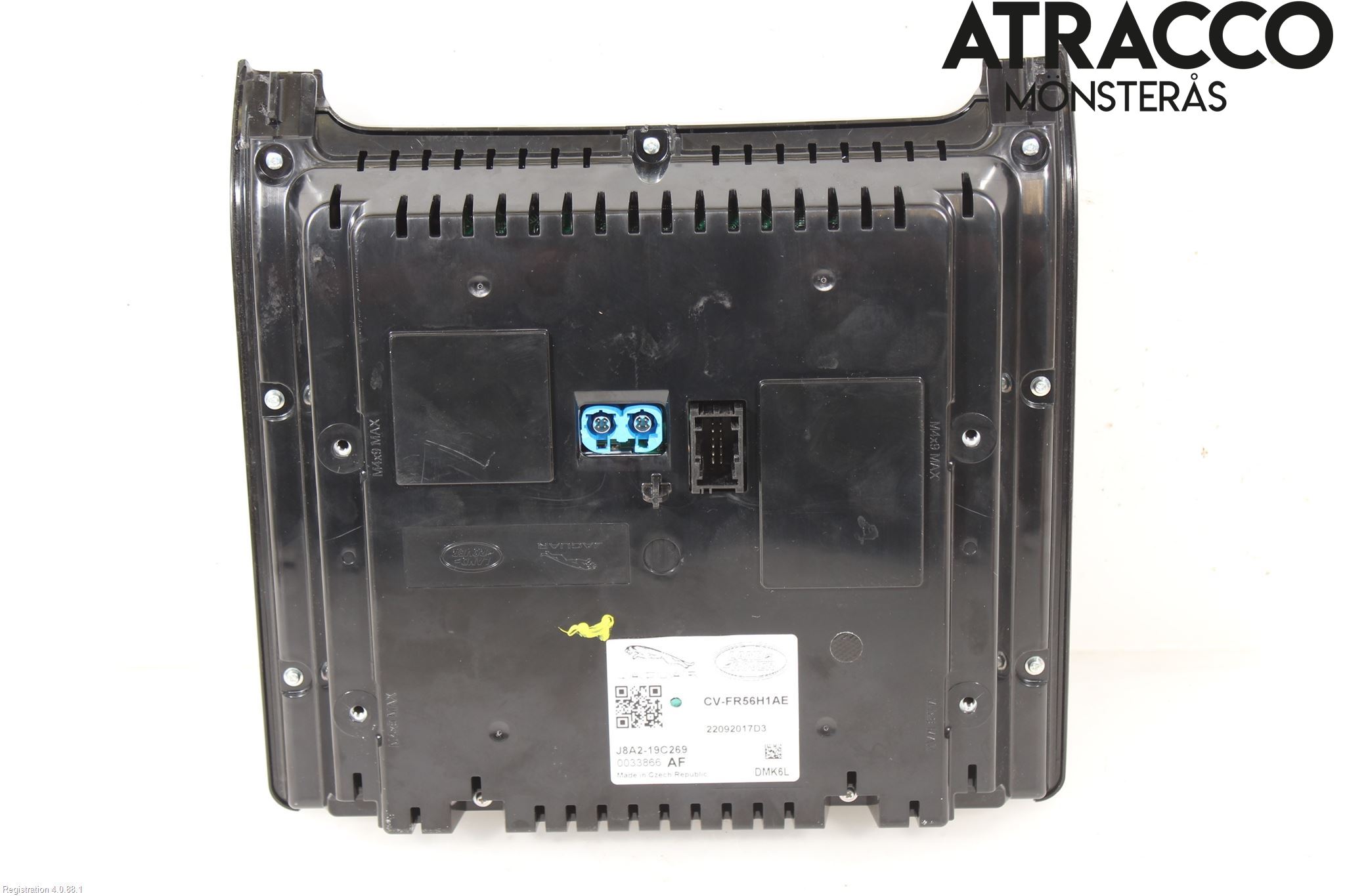 Landrover RANGE ROVER VELAR (L560) 17- Varme Ac Betjening-Display