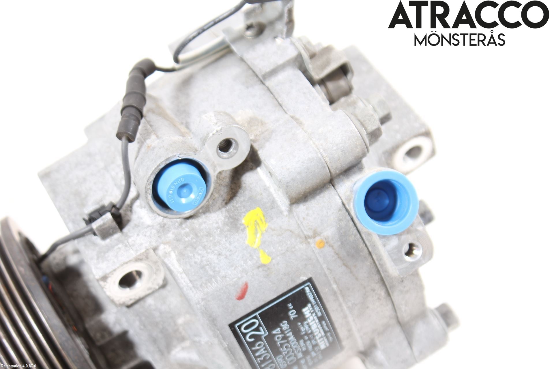 Mitsubishi ASX 10-22 Varme Ac Kompressor