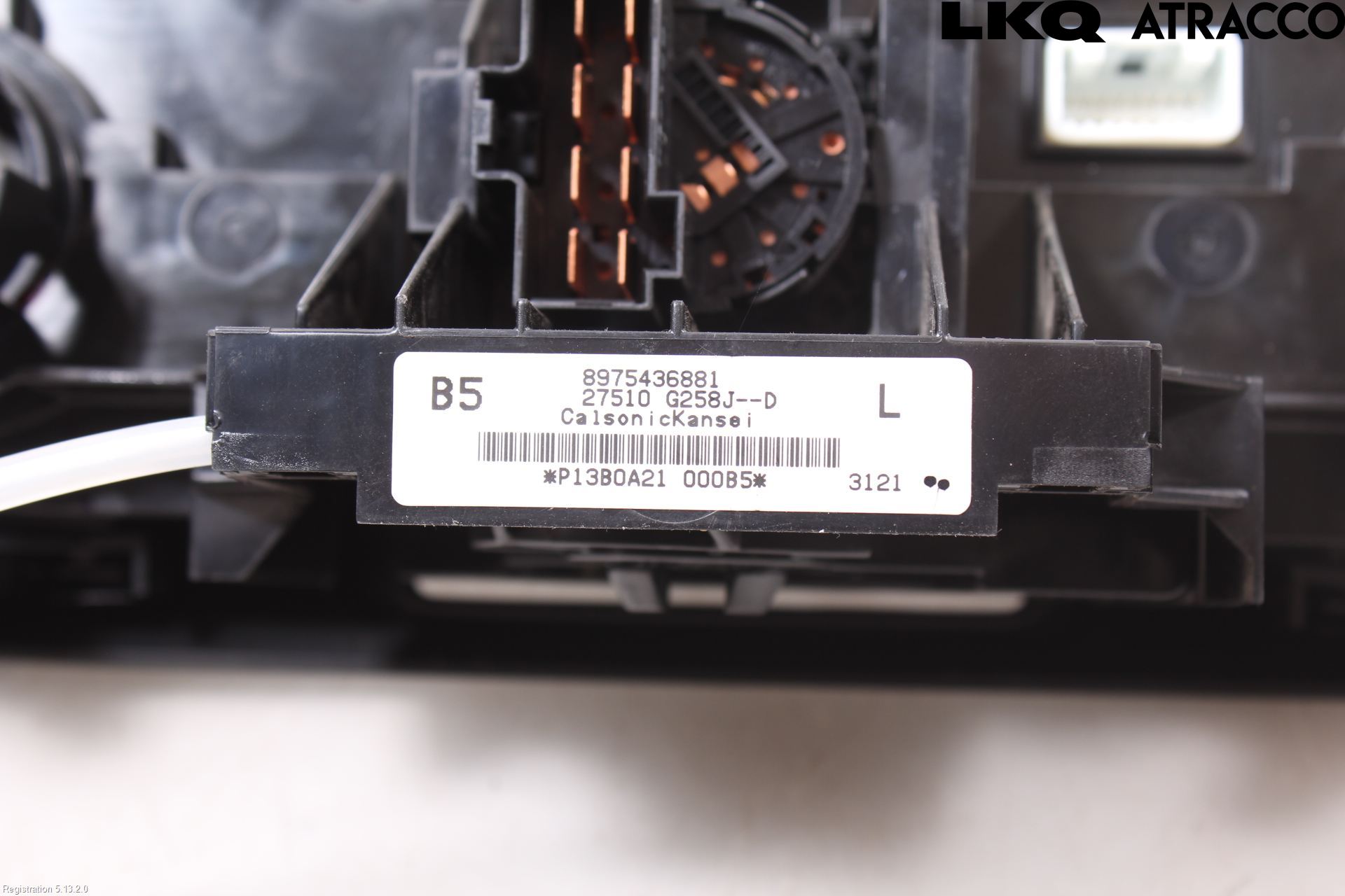 Isuzu D-MAX Varme Ac Betjening-Display