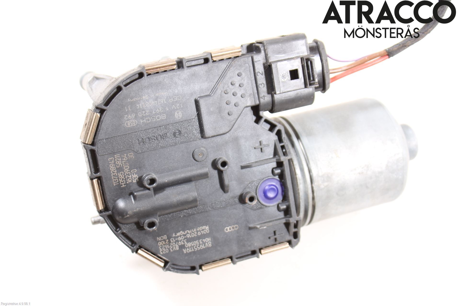 Audi A3/S3 8V 13-20 Viskermotor Frontrute