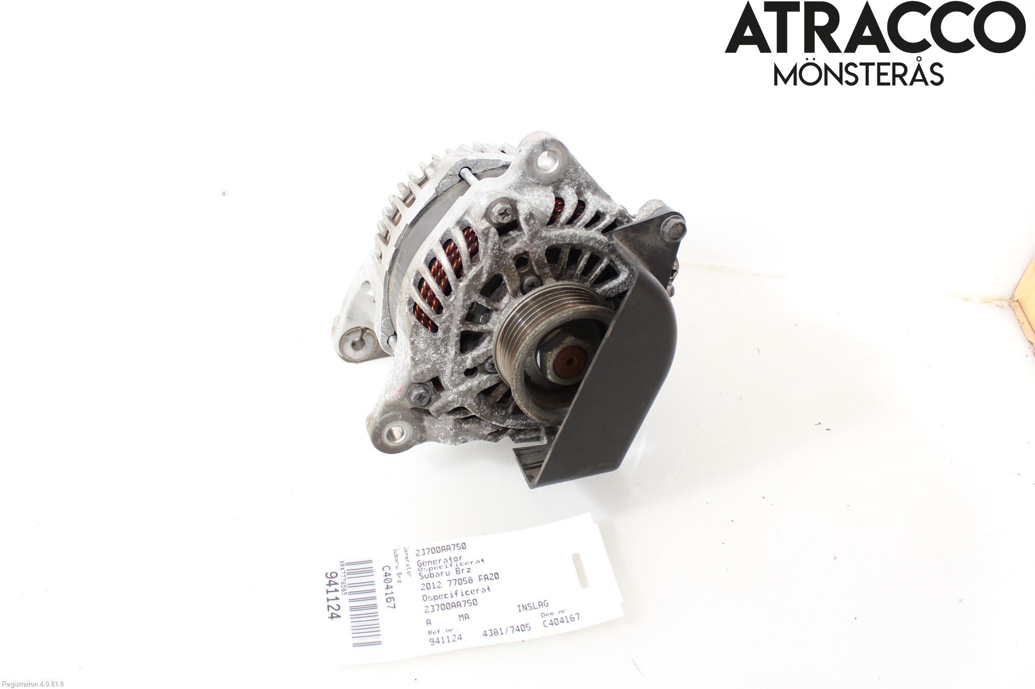 Subaru BRZ Dynamo