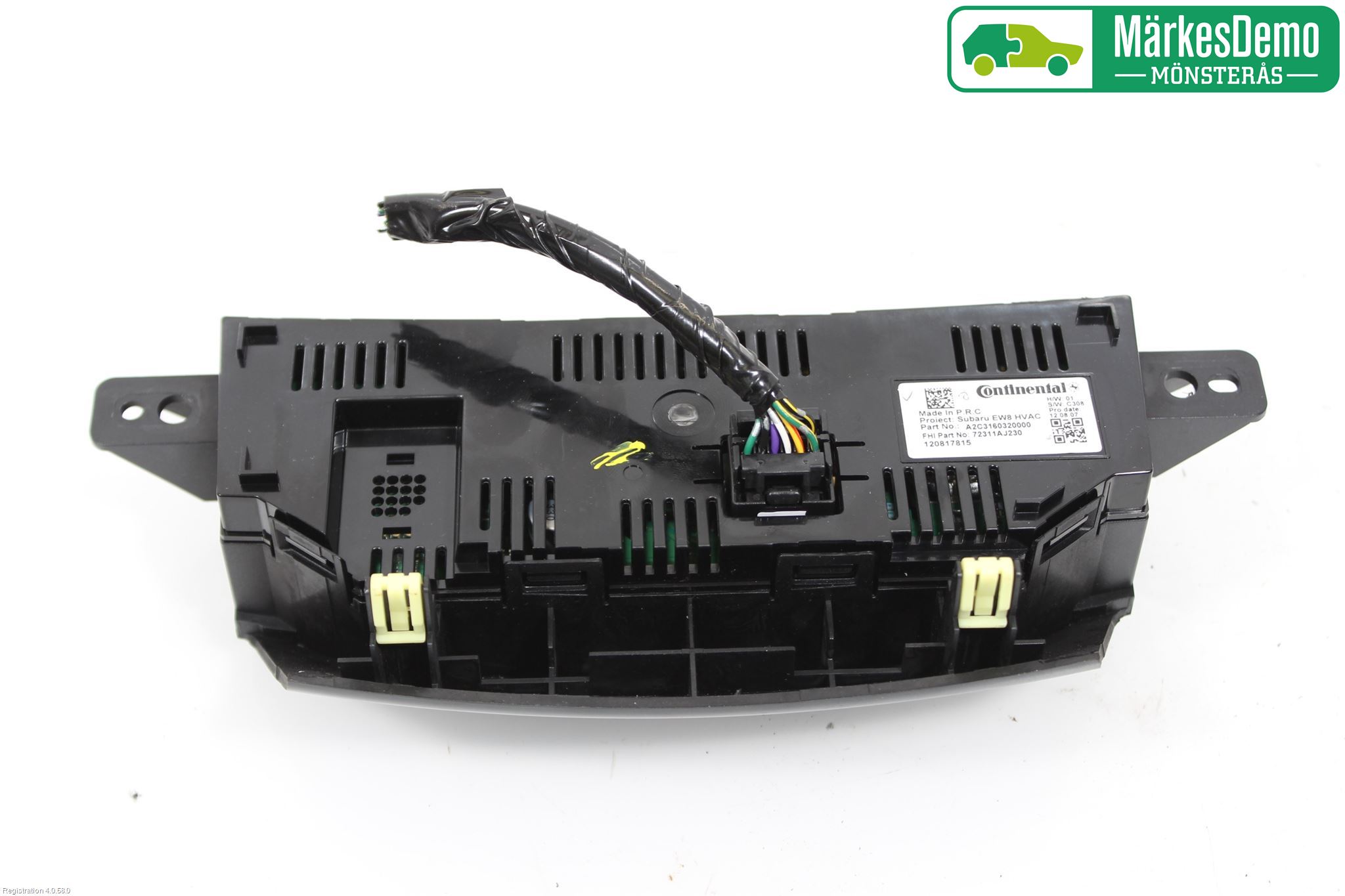 Subaru LEGACY 10-14 Varme Ac Betjening-Display
