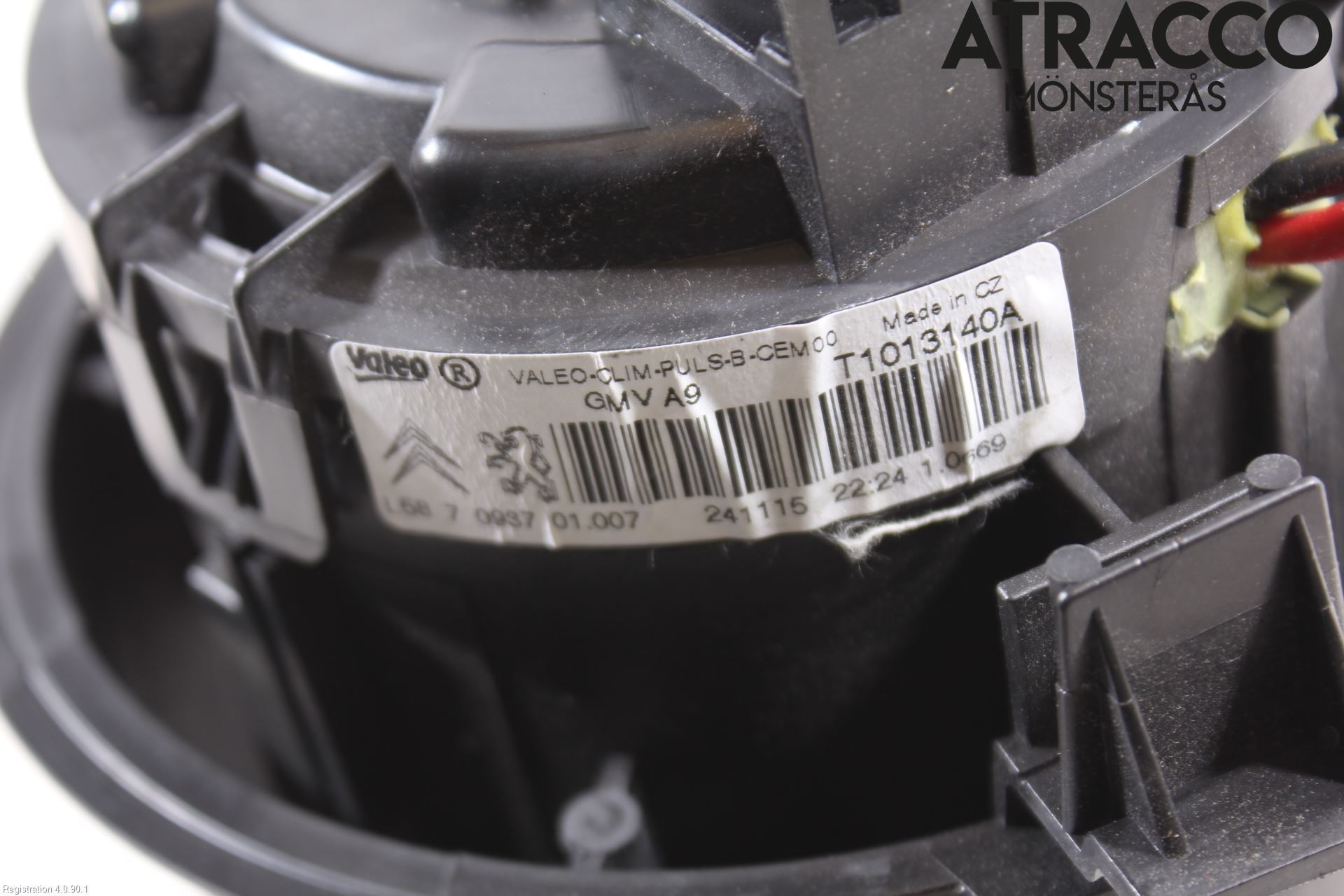Peugeot 2008 13-20 Varmeapparat Viftemotor