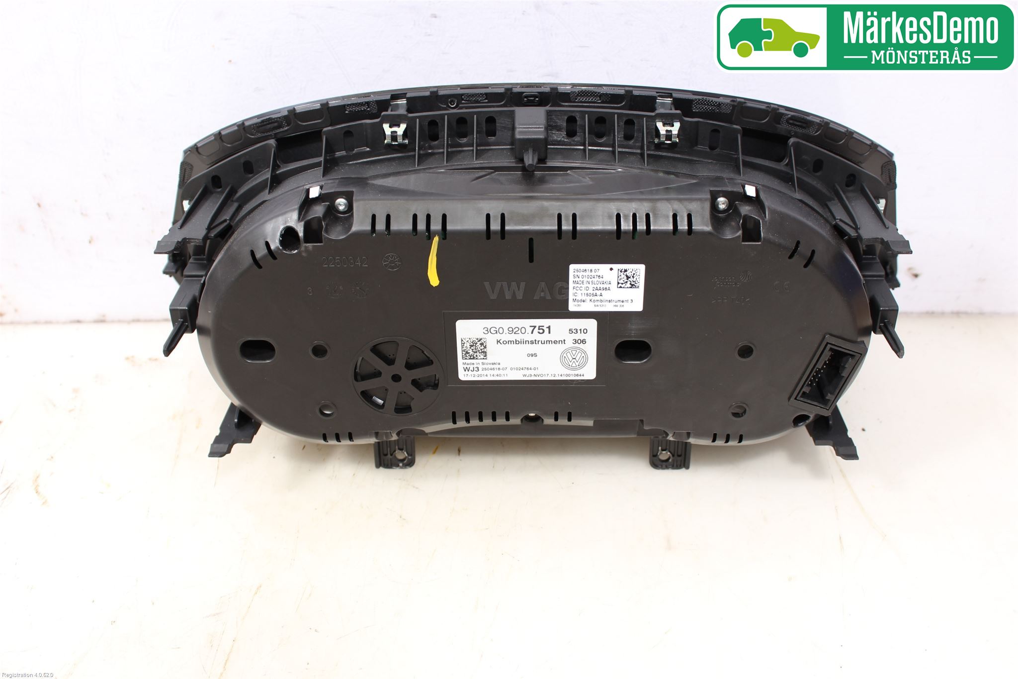 Volkswagen VW PASSAT 15-19 Instr Kombinert