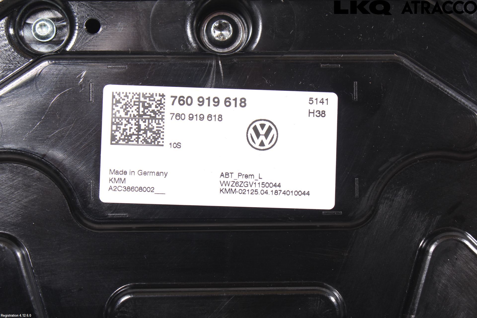 Volkswagen VW TOUAREG CR 18- Instr Skjerm Dvd-Gps-Ac-Tlf
