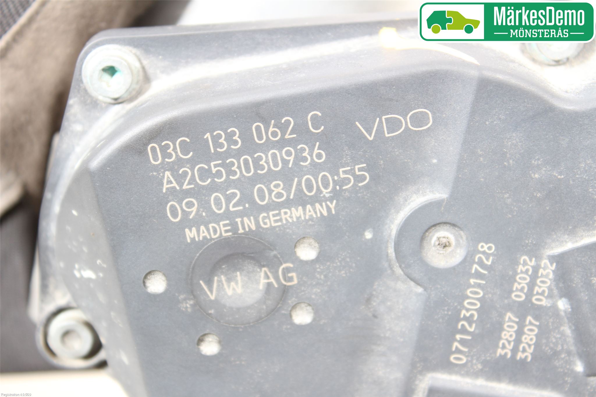 Audi A3/S3 05-13 Inns Spjeldhus