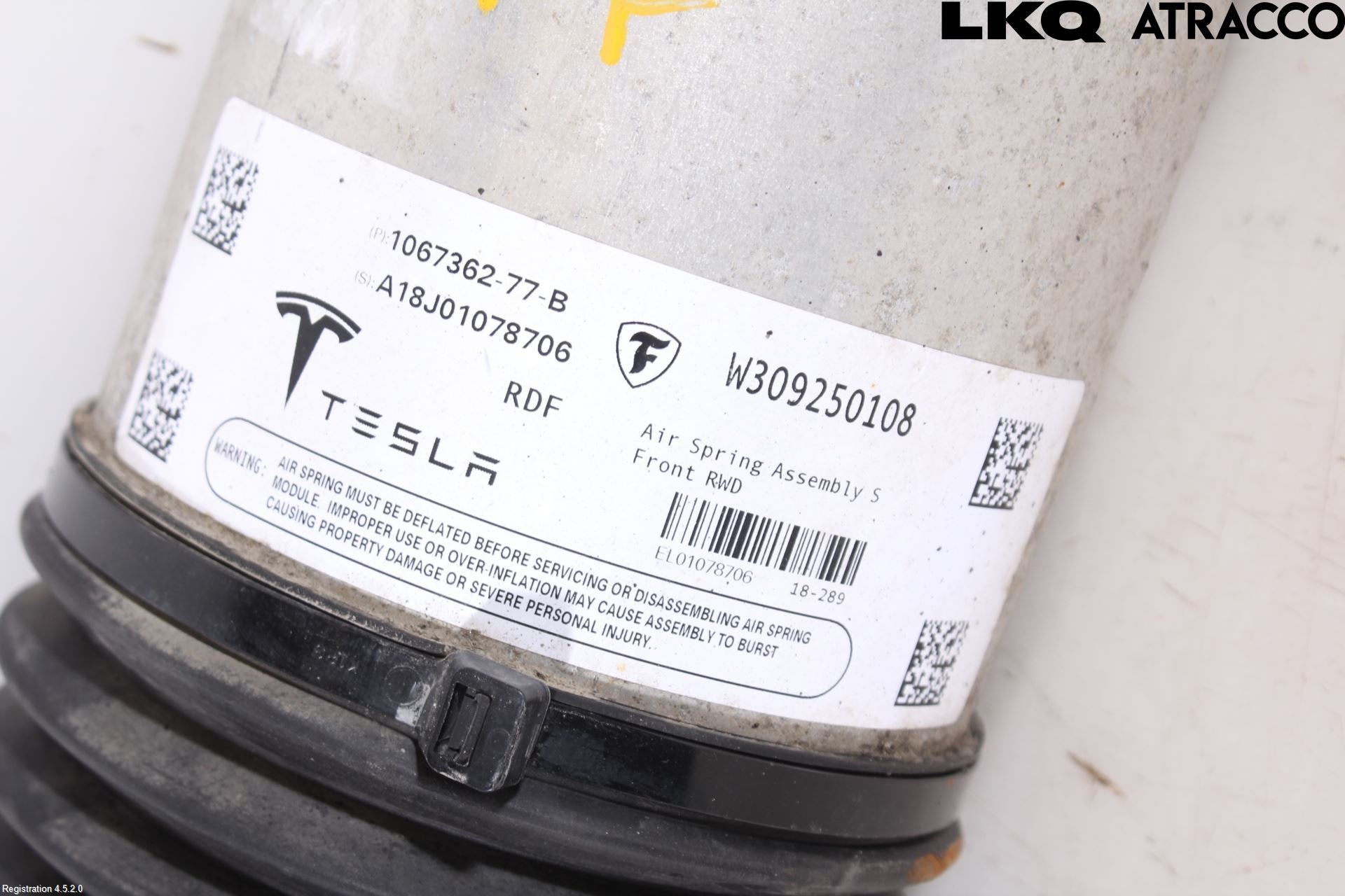 Tesla MODEL S 13- Fjærbein Foran Venstre