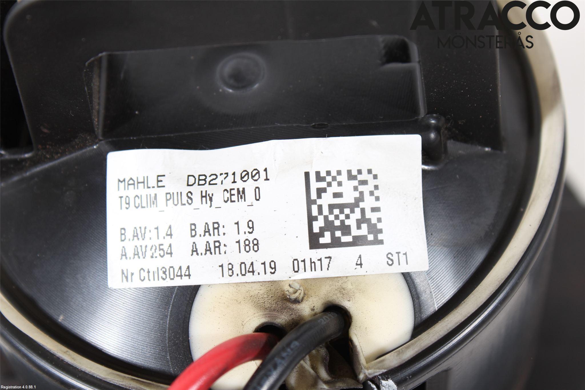 Peugeot 308 14-21 Varmeapparat Viftemotor