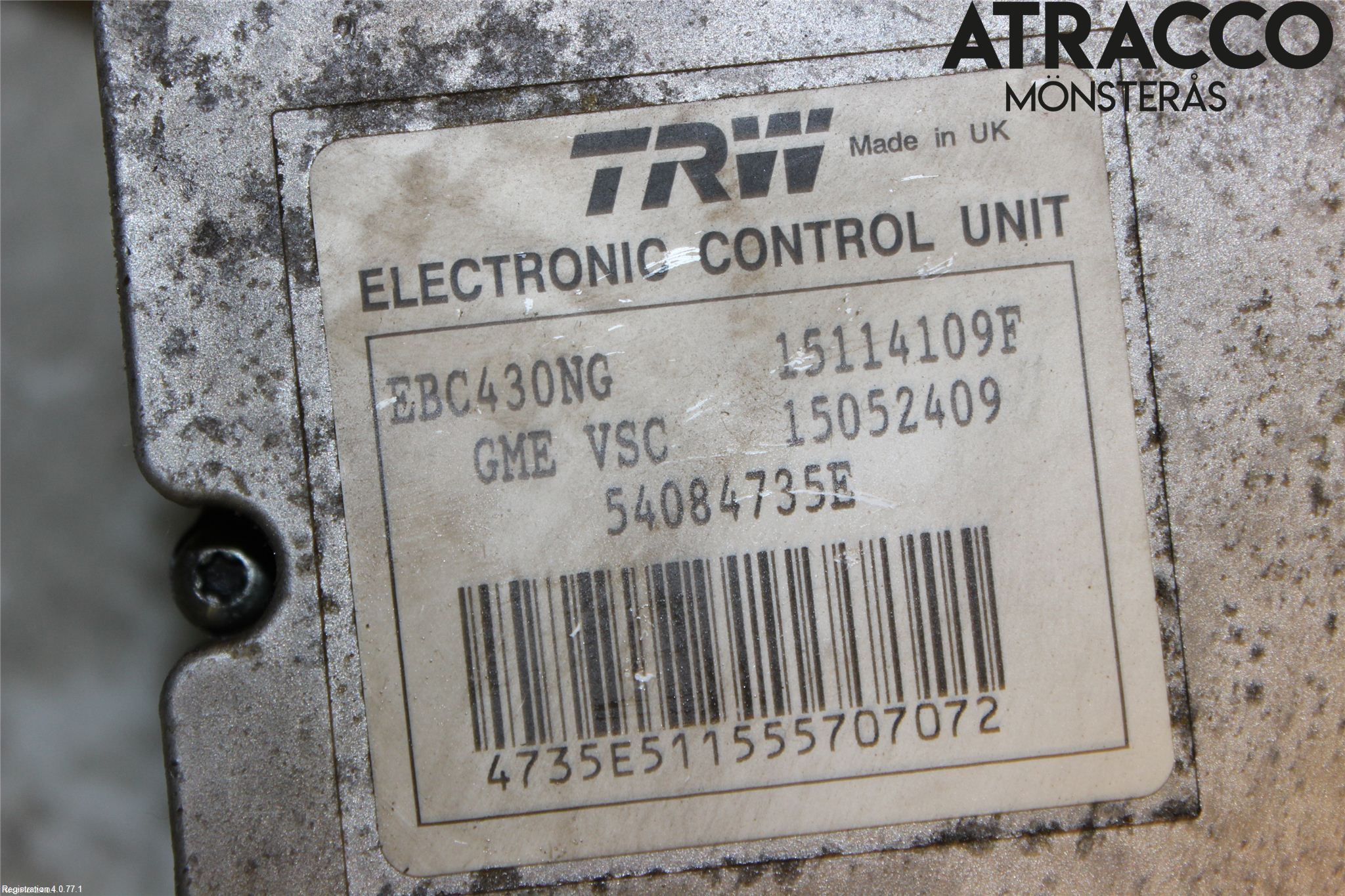 Opel VECTRA C 06-08 Abs Hydraulikkaggregat