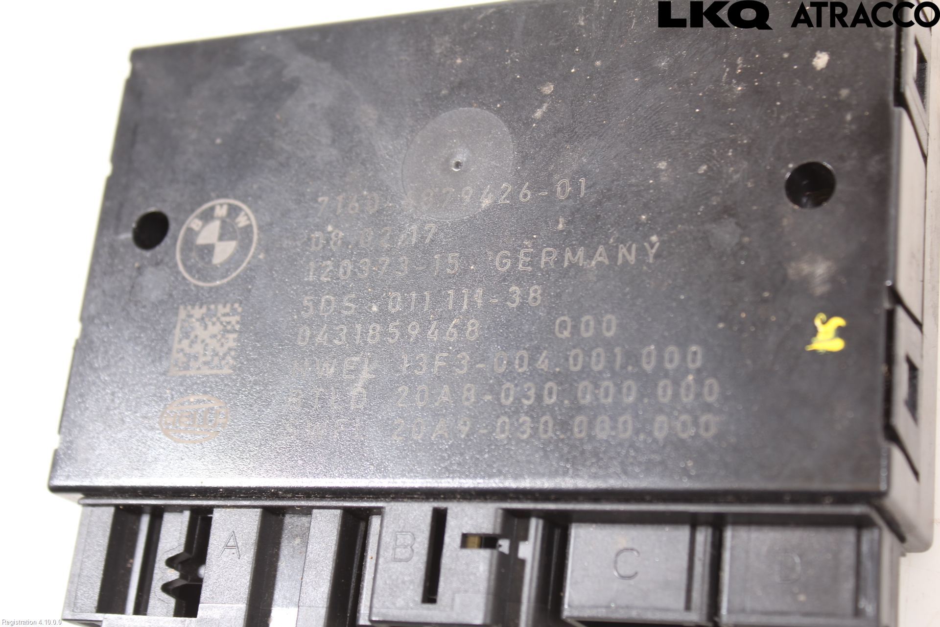 BMW 3 F30/F31/F80 12-19 Styreenhet Tilhengerfeste