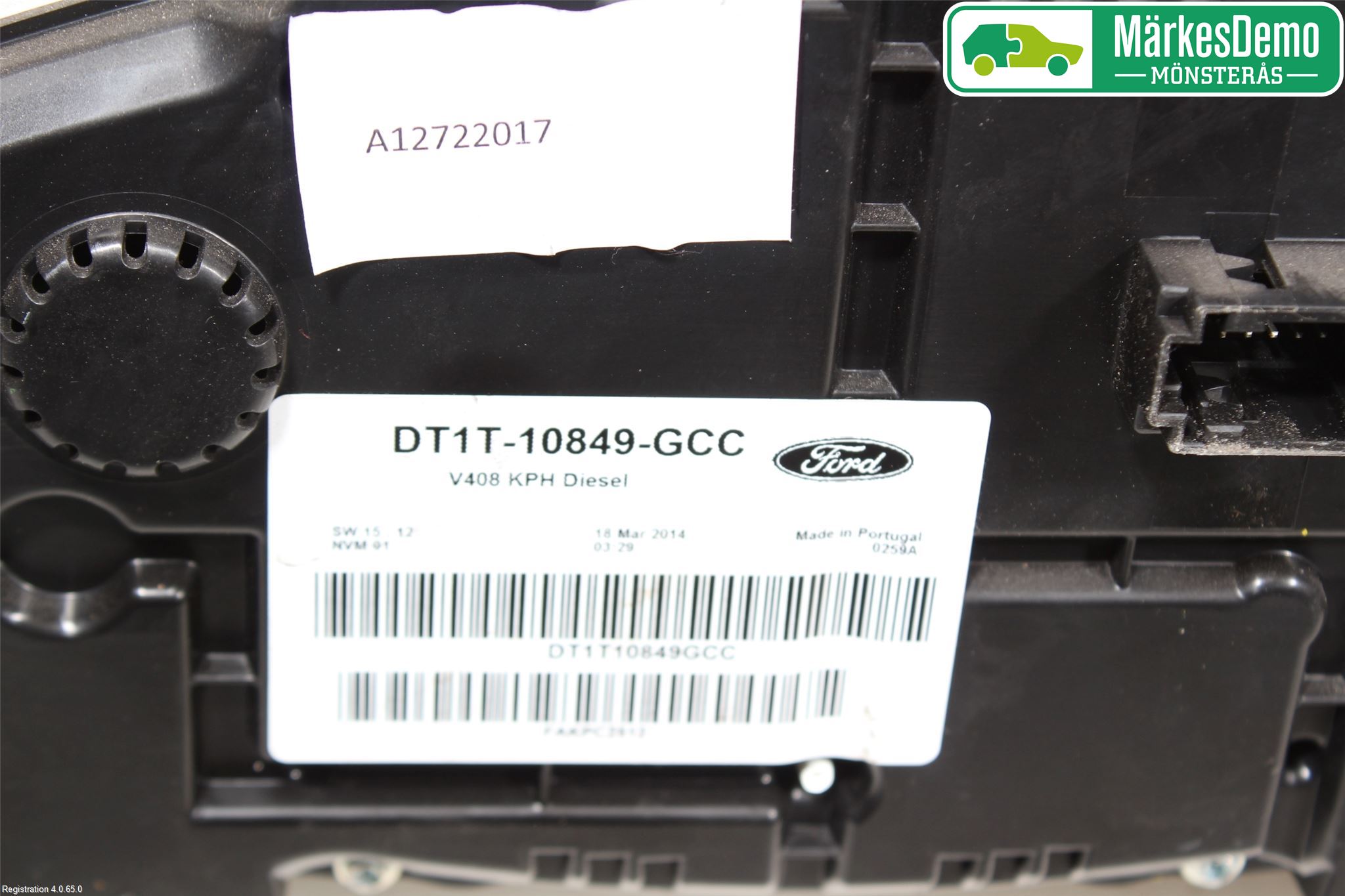 Ford TRANSIT/TOURNEO CONNECT 13-22 Instr Kombinert