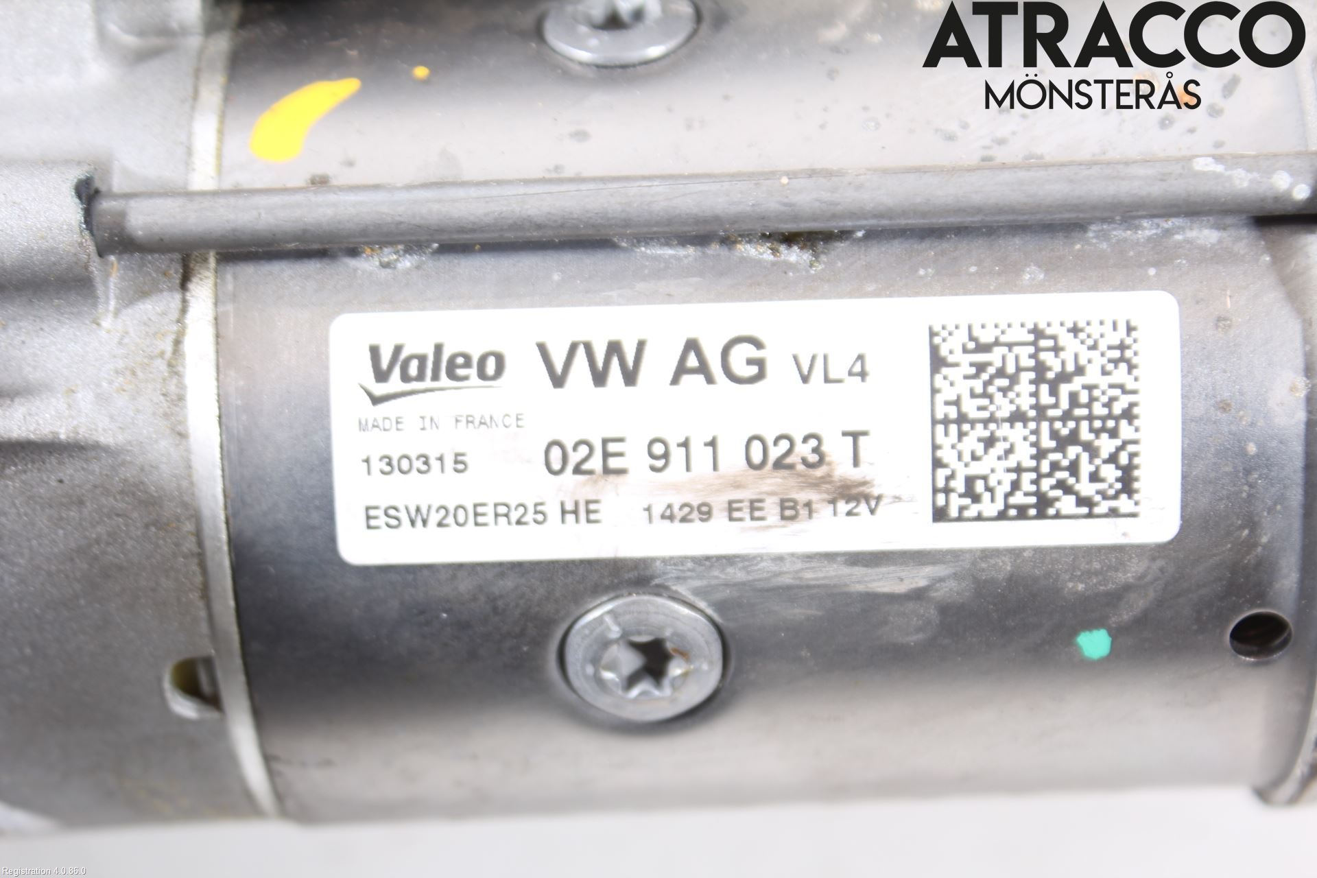 Volkswagen VW PASSAT 15-19 Startmotor Diesel