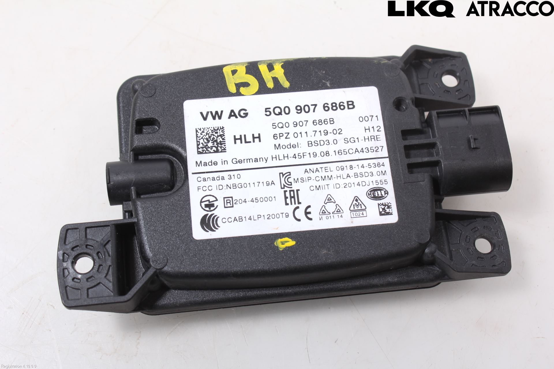 Skoda SUPERB 16-24 Sensor Kollisjonsbeskyttelse