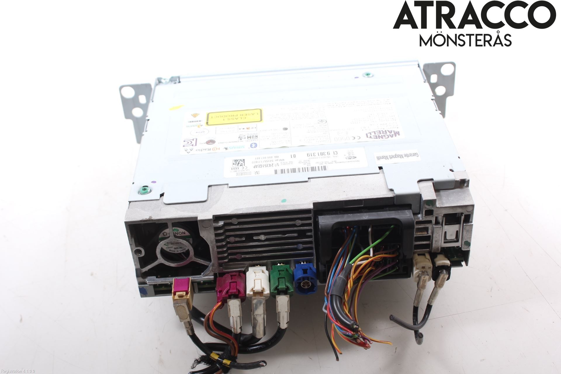 BMW 3 F30/F31/F80 12-19 Stereo Radio Med Cd
