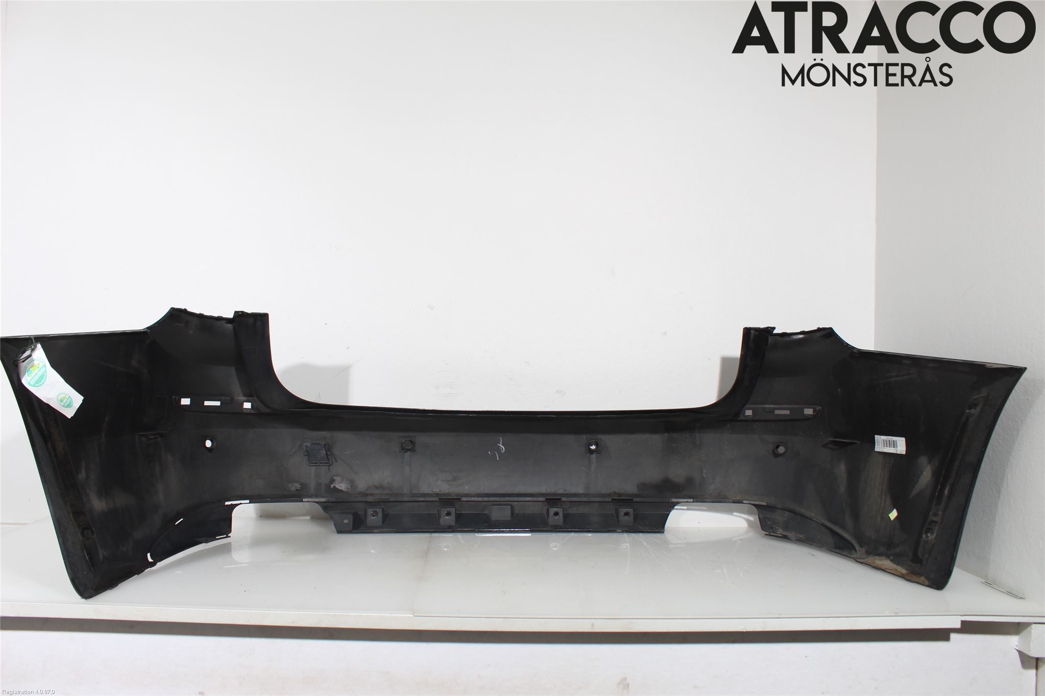 BMW 5 F10/F11/F18 09-17 Støtfanger Bak Overtrekk