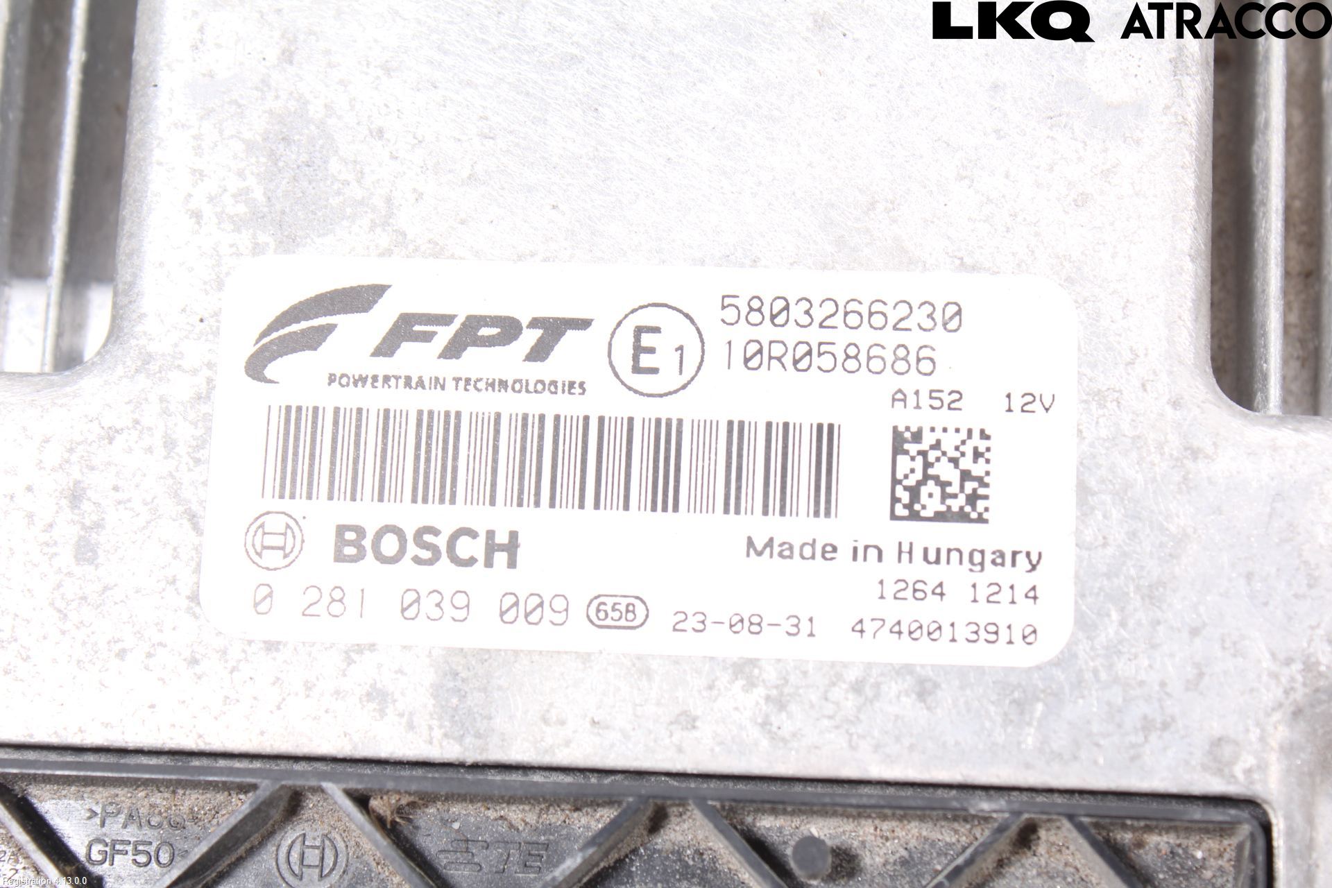 Iveco DAILY 14->> Styreenhet Dieselpumpe