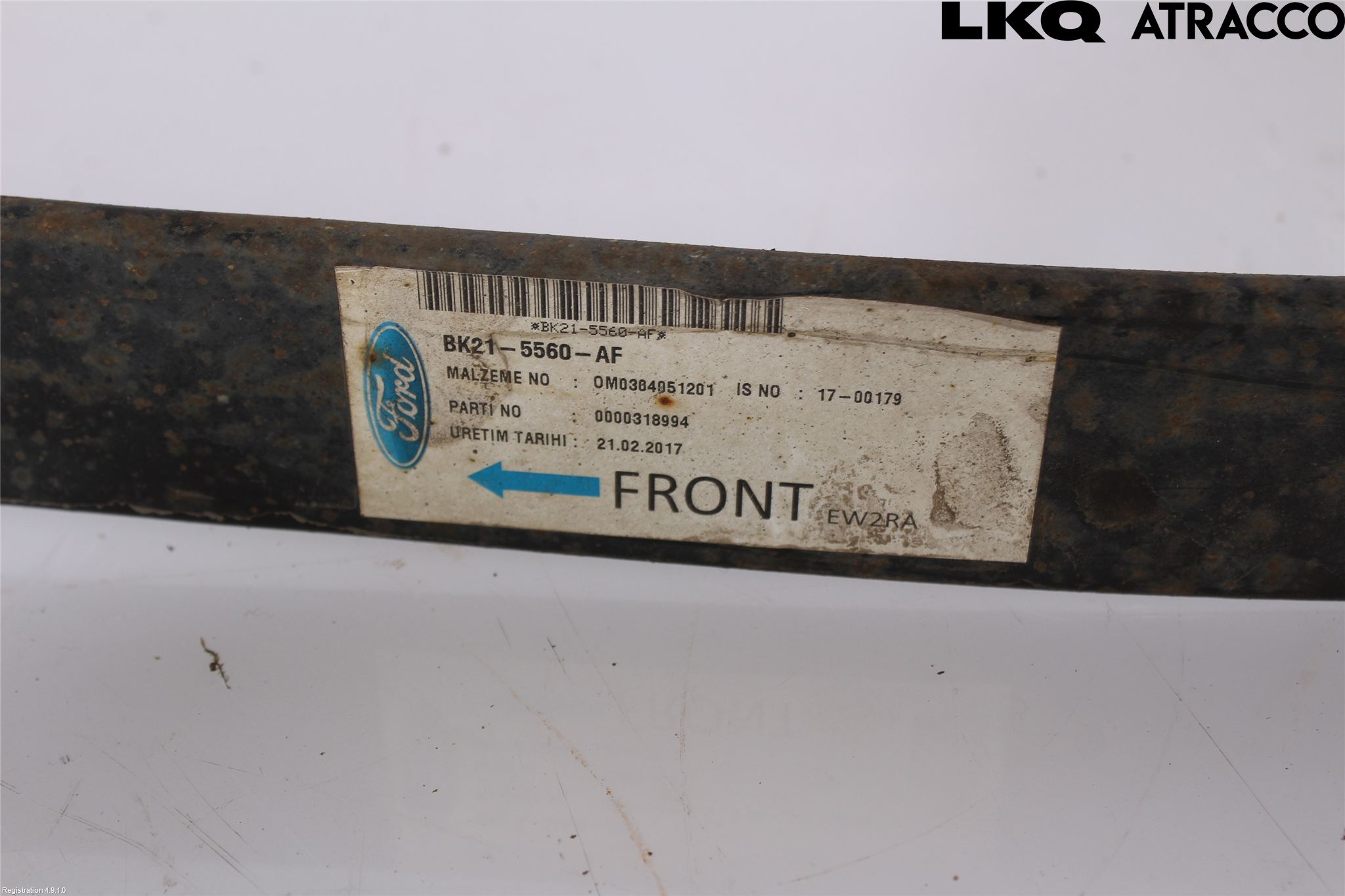 Ford TRANSIT SKÅP/BUSS 14-22 Fjær Bak Blad