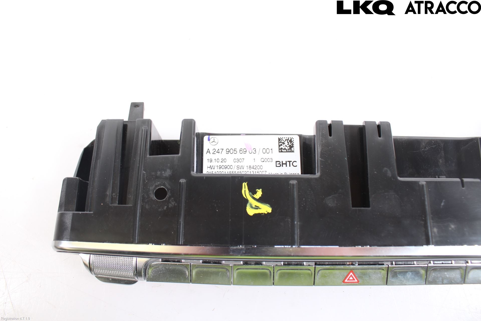 Mercedes-Benz MB CLA-KLASS (C117/X117) 13-19 Varme Ac Betjening-Display