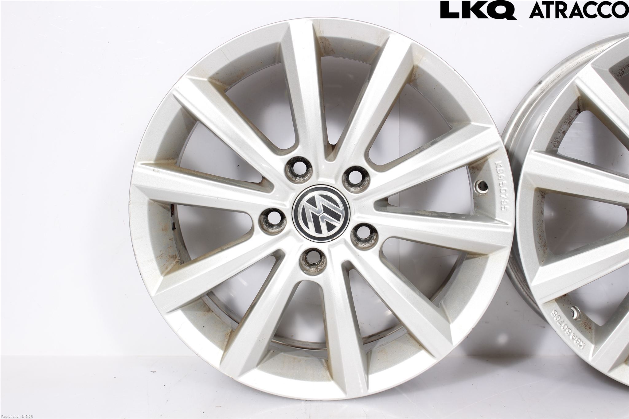 Volkswagen VW GOLF / E-GOLF VII 13-20 Felg Aluminium Sett 4Stk