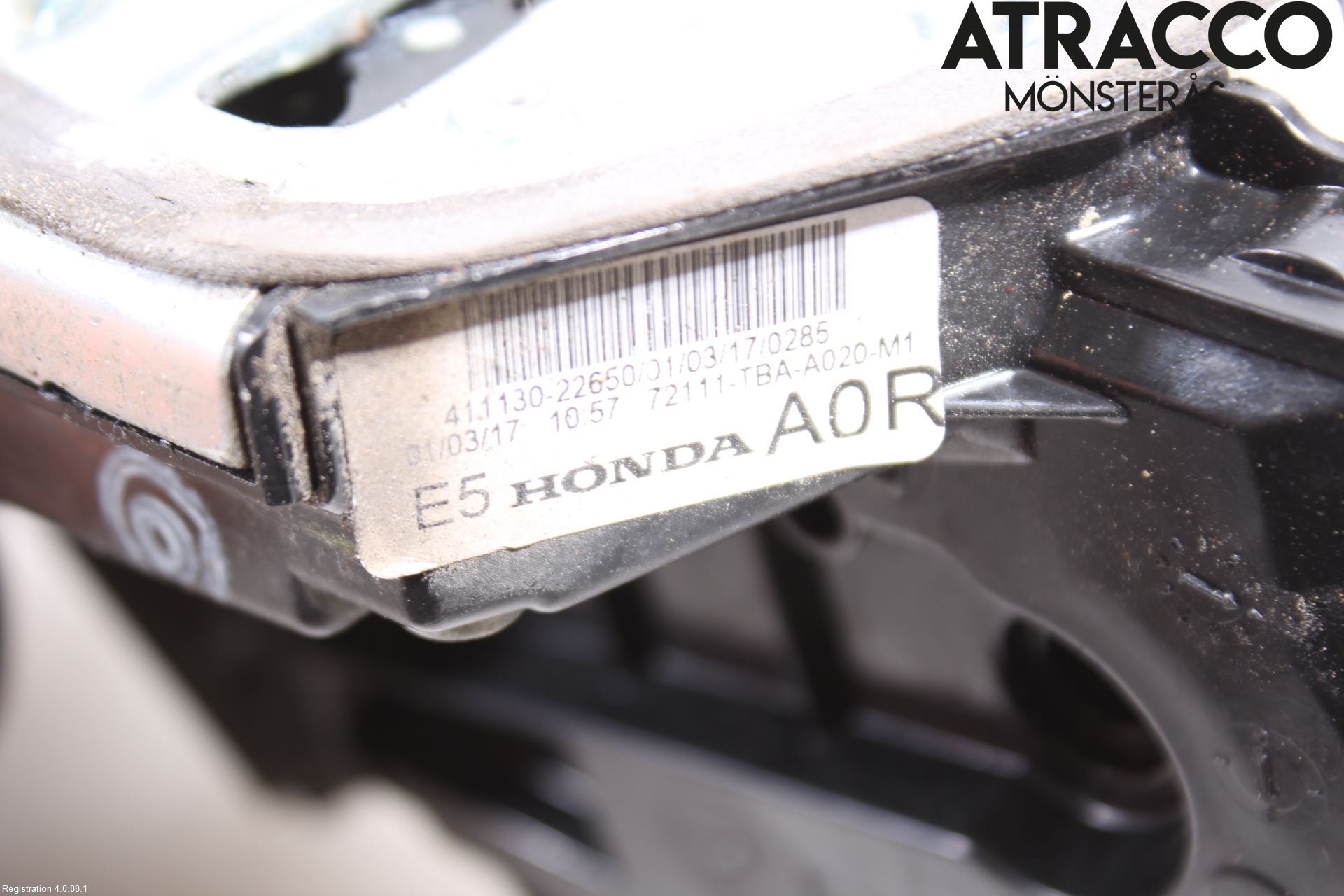 Honda CIVIC 17-22 Dørlås - Låsekasse