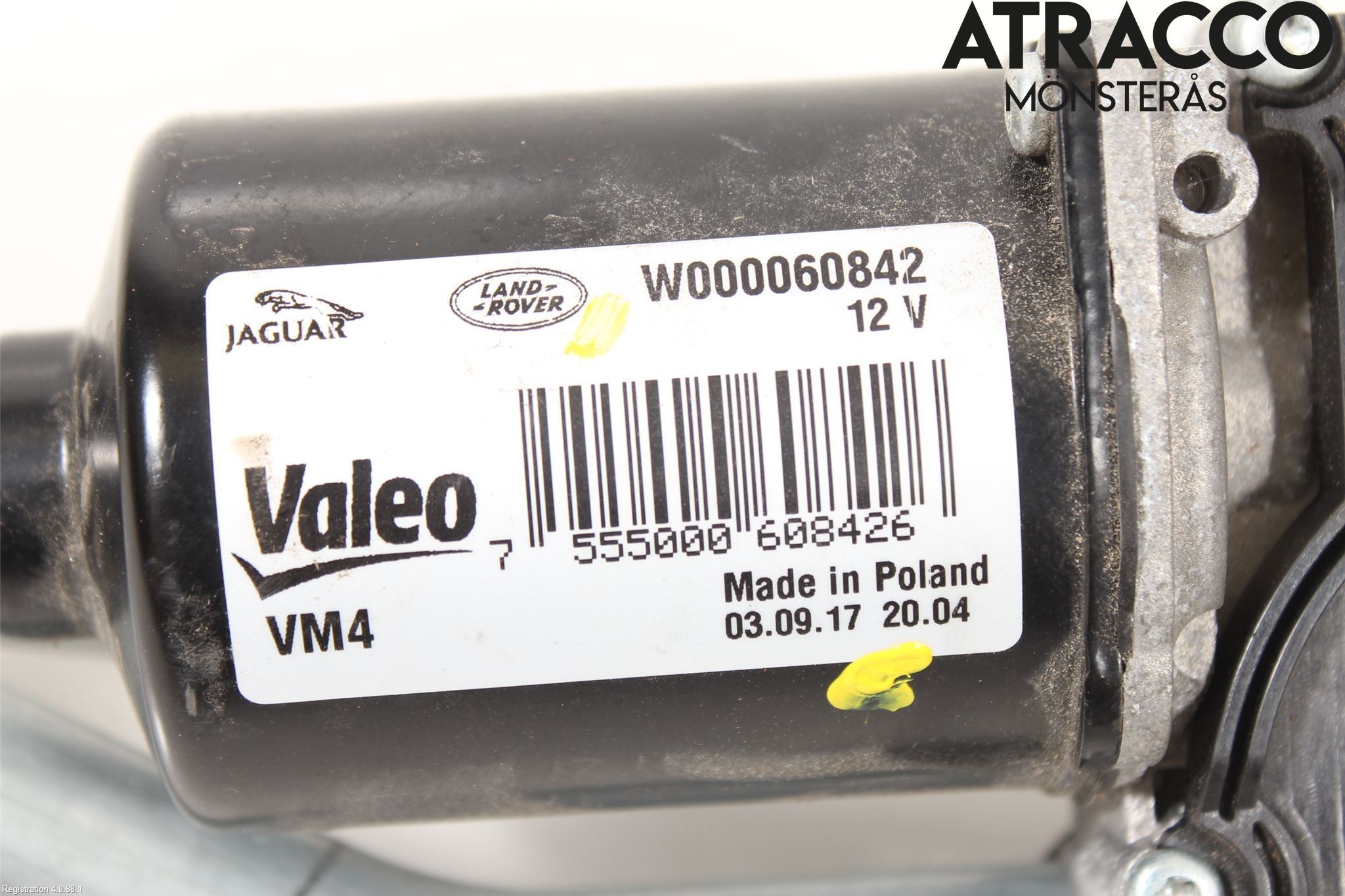 Landrover RANGE ROVER VELAR (L560) 17- Viskermotor Frontrute