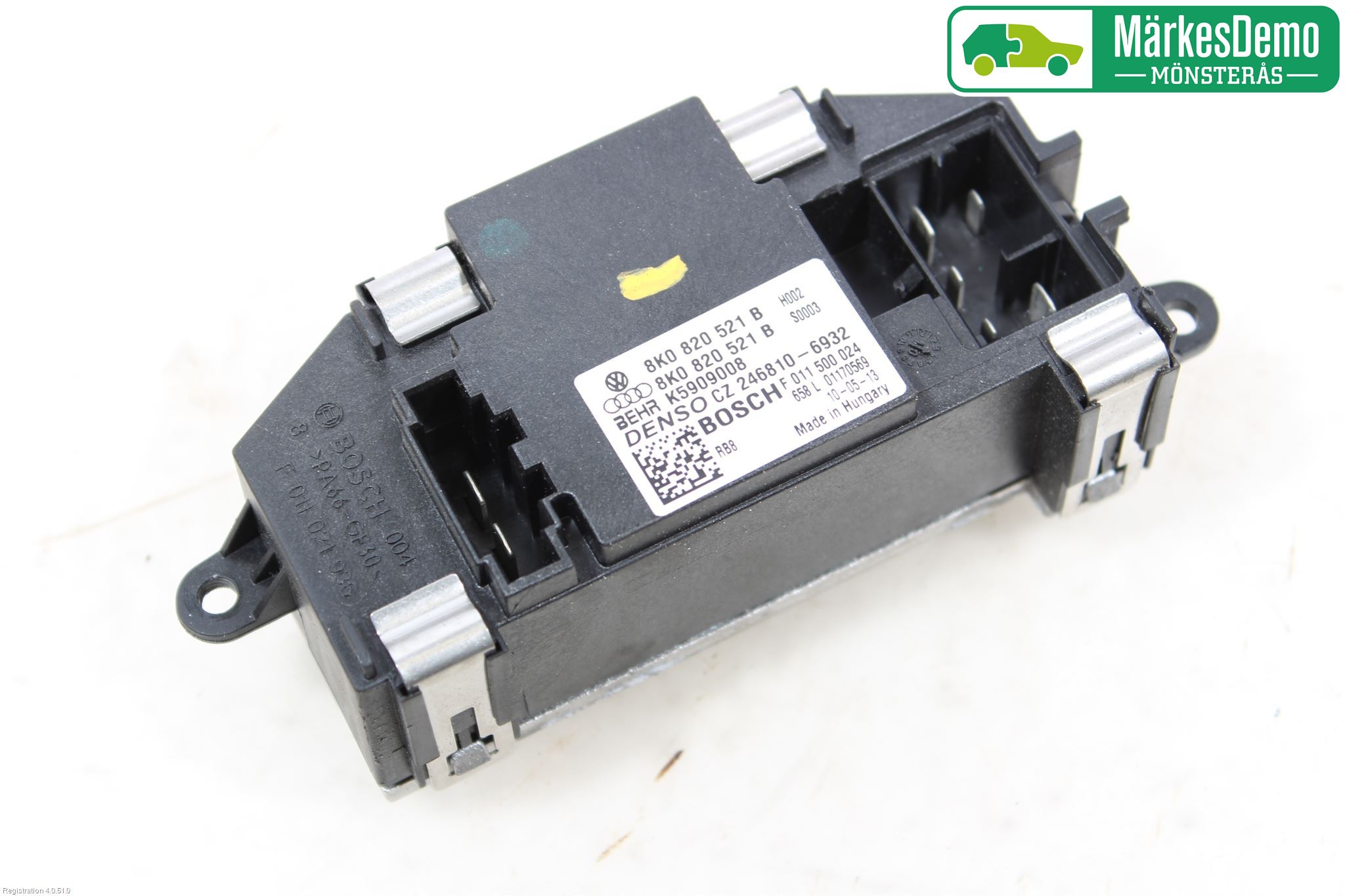 Audi A4/S4 08-11 Varmeapparat Viftemotstand