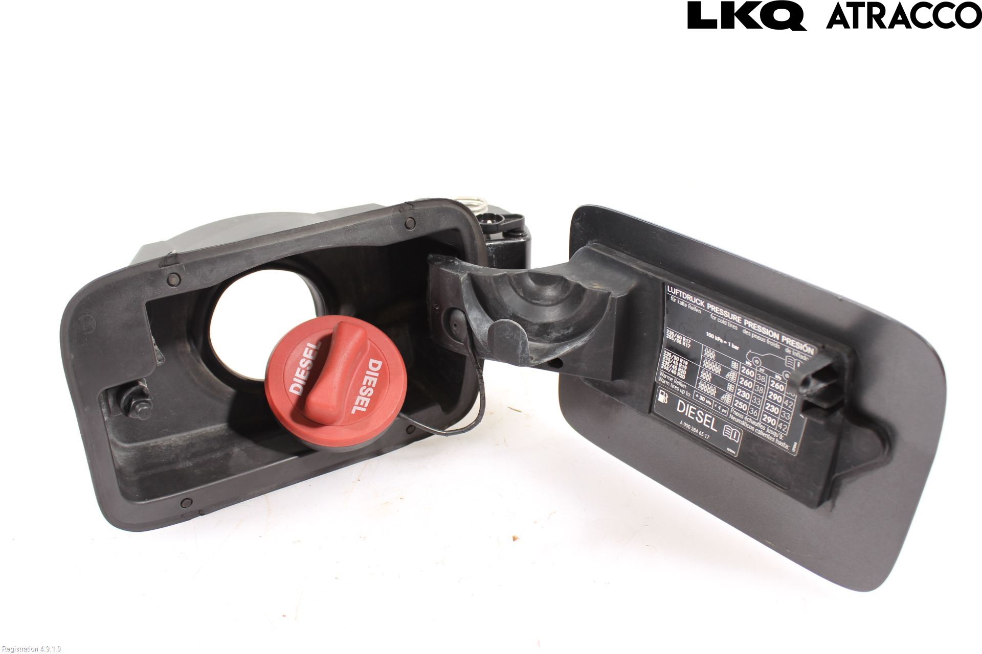 Mercedes-Benz MB GLK-KLASS (X204) 08-16 Drivstoff Tankluke