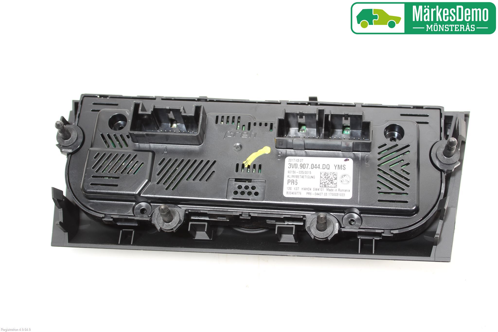 Skoda SUPERB 16-24 Varme Ac Betjening-Display