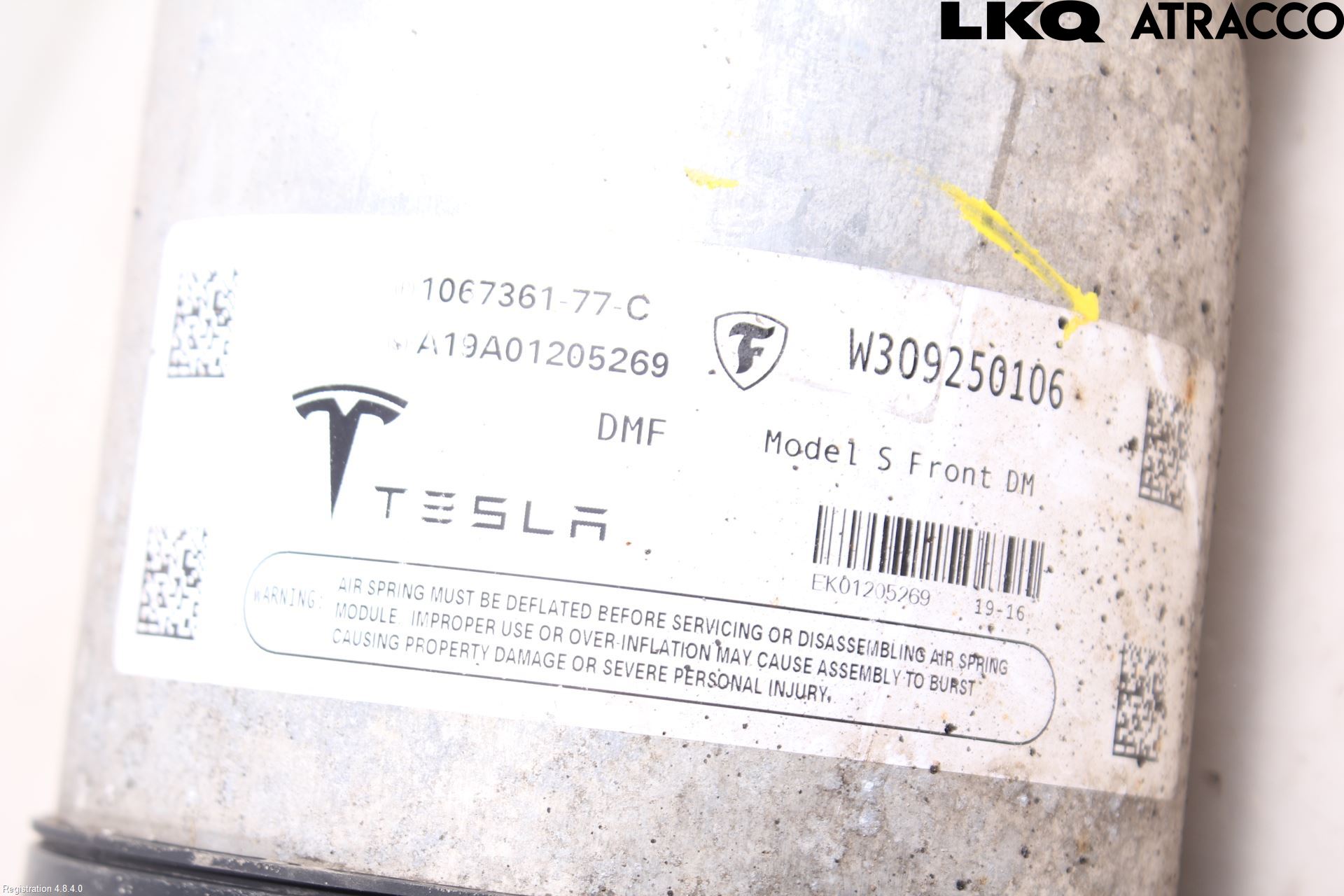 Tesla MODEL S 13- Fjærbein Foran Venstre