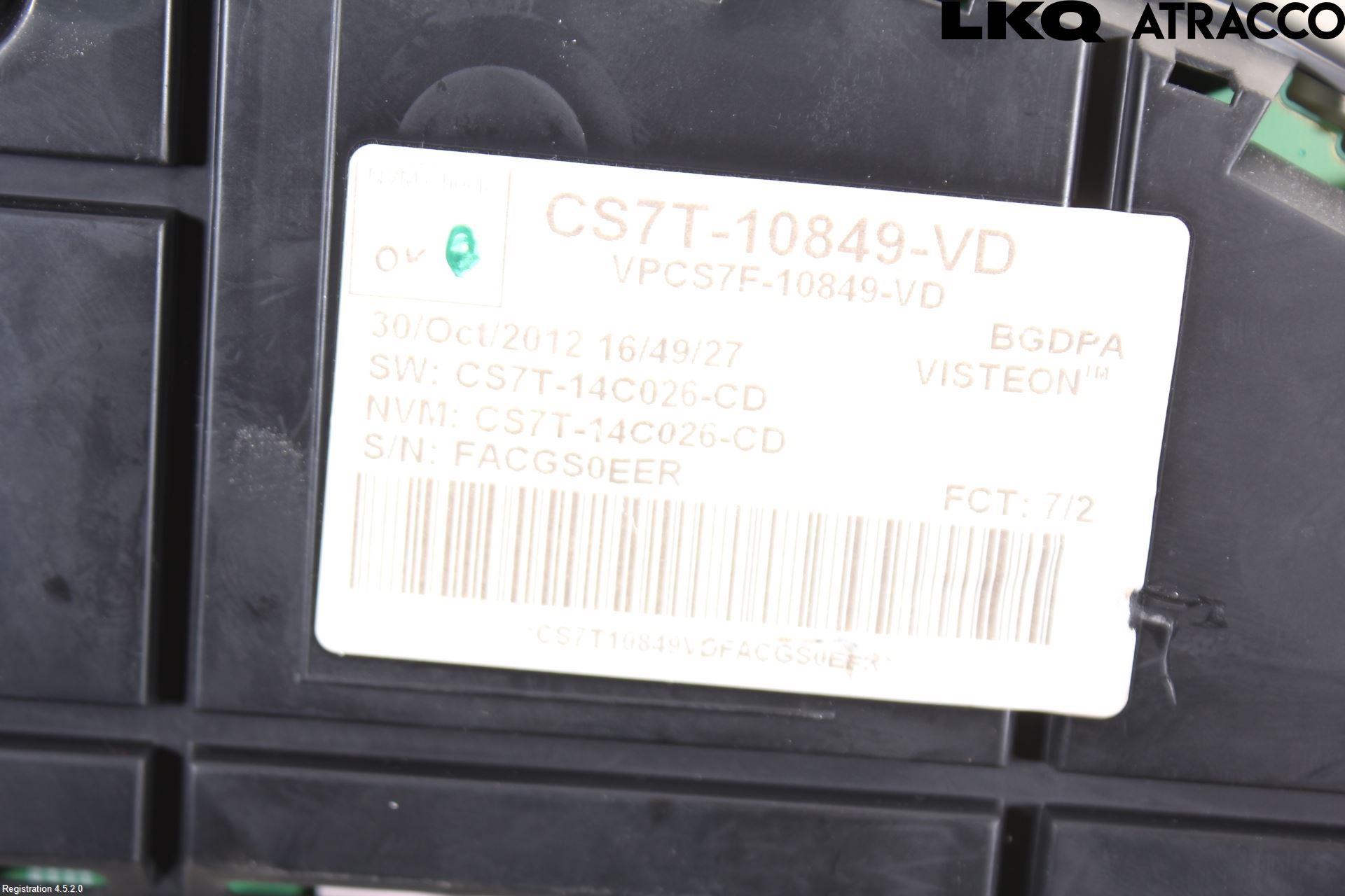 Ford S-MAX 06-15 Instr Kombinert