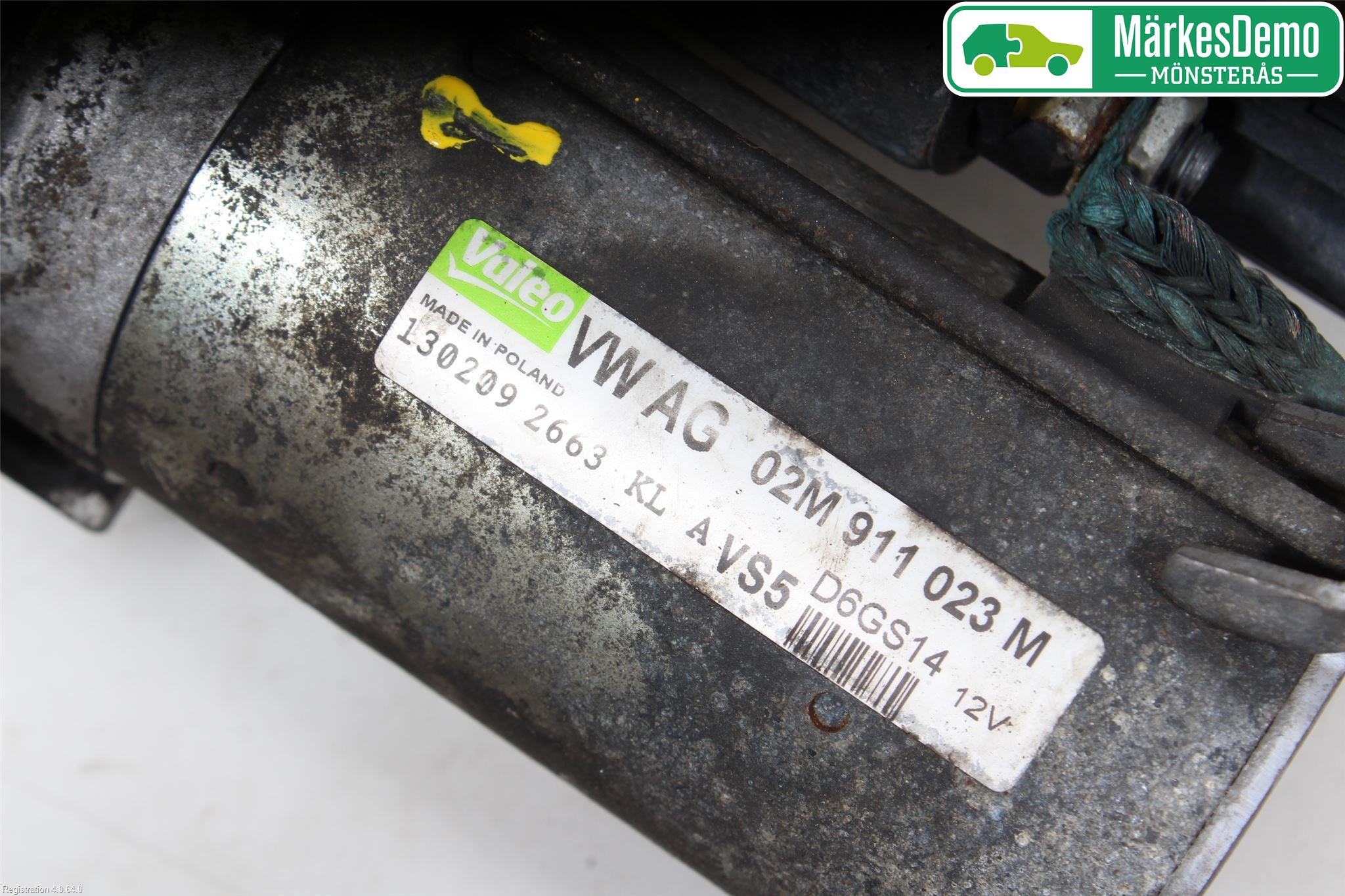 Volkswagen VW TIGUAN 07-16 Startmotor