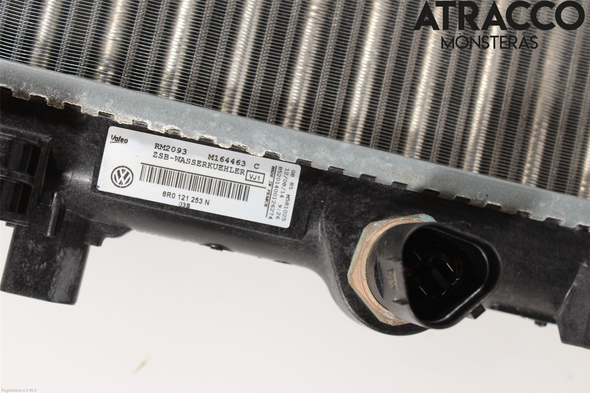 Skoda FABIA 07-14 Radiator Manuell