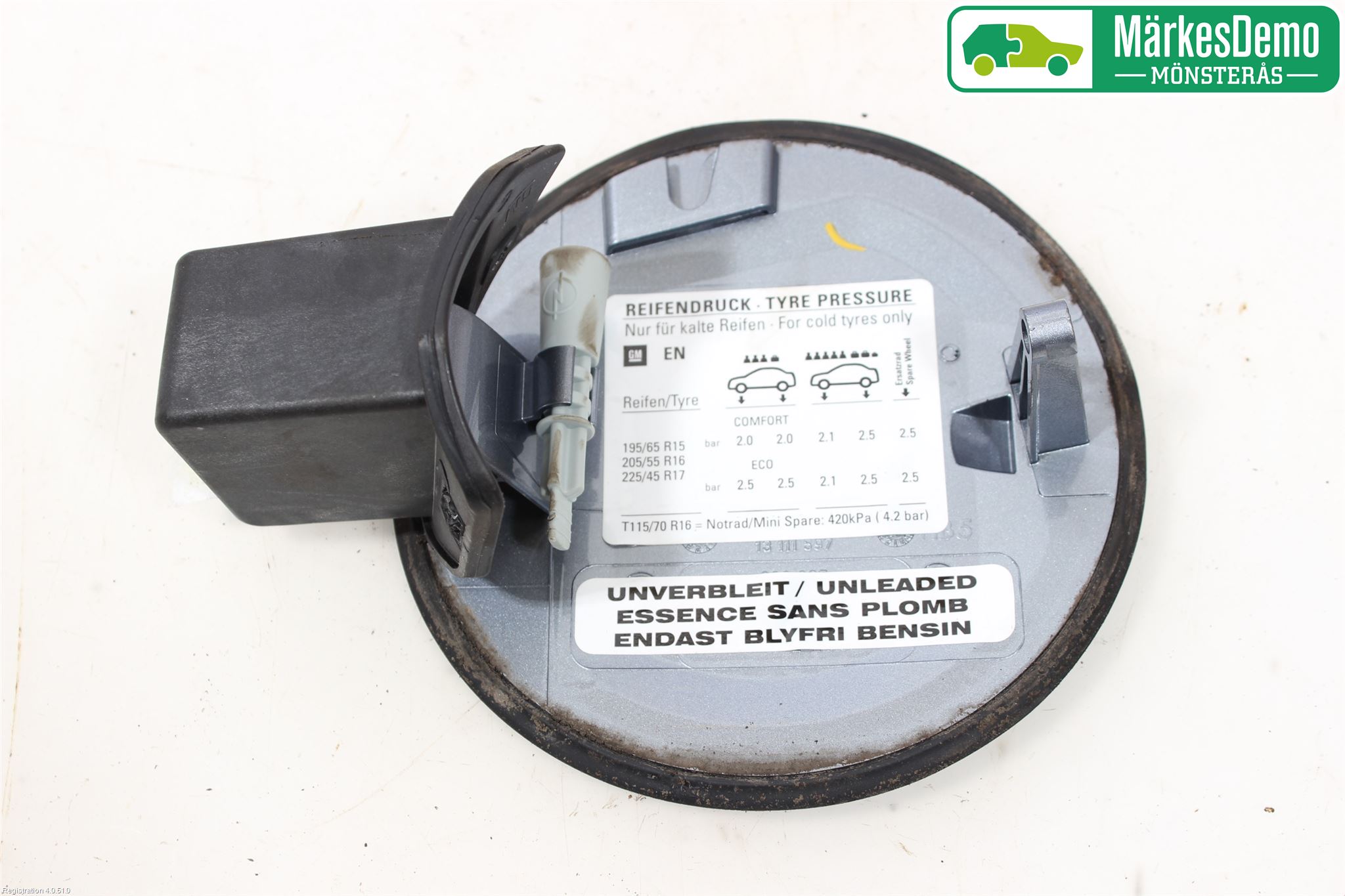 Opel ASTRA H 04-12 Drivstoff Tankluke
