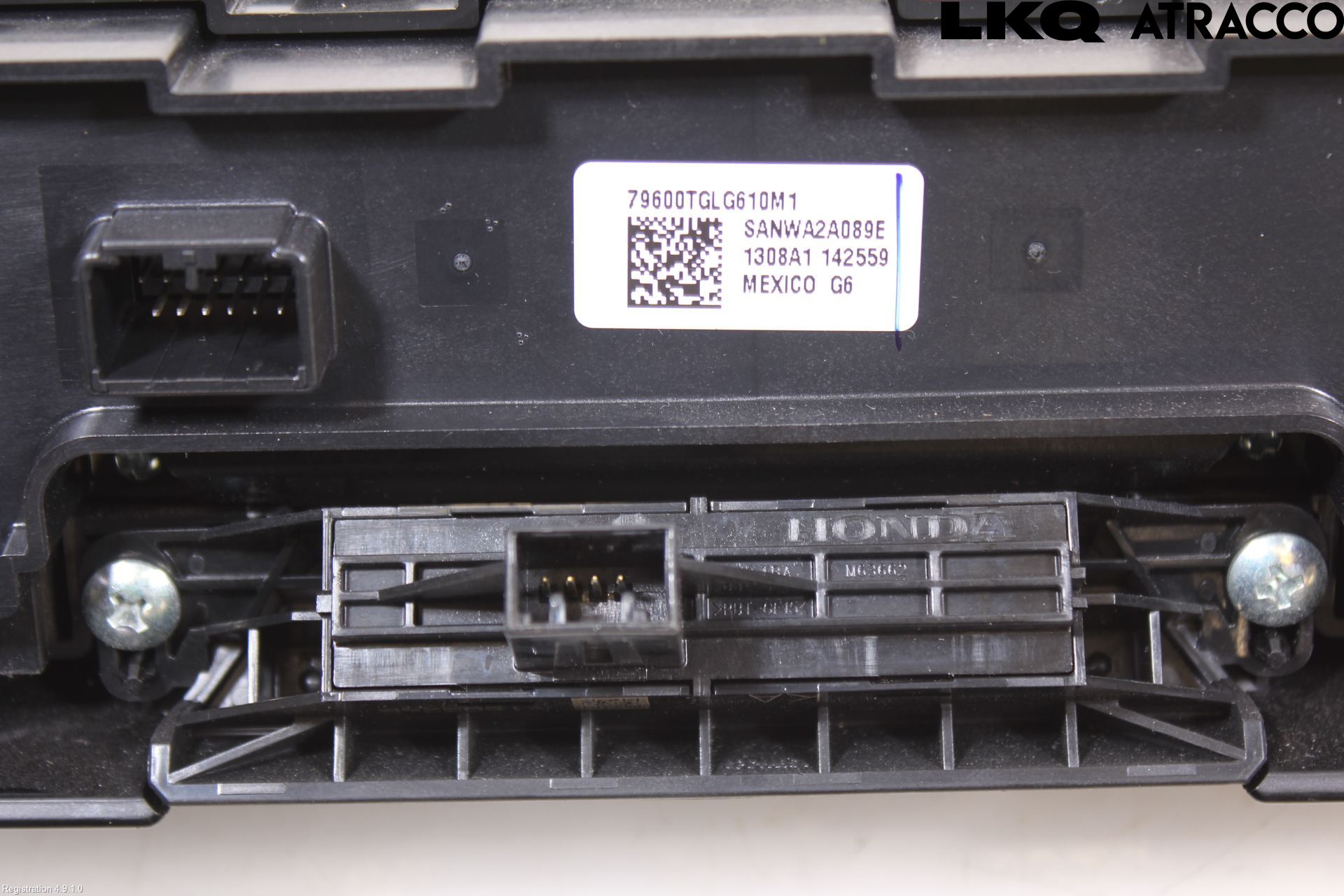 Honda CIVIC 17-22 Varme Ac Betjening-Display