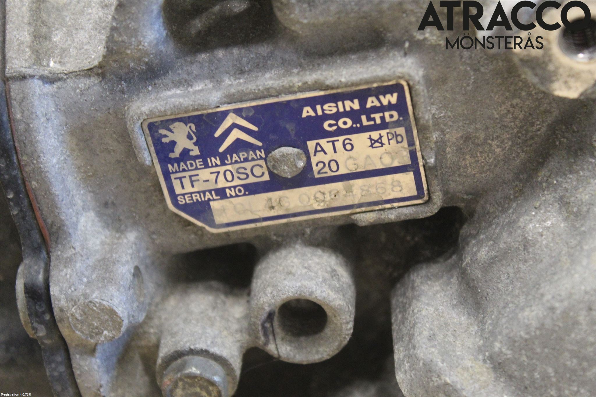 Citroen C5 08-17 Gearkasse Automat