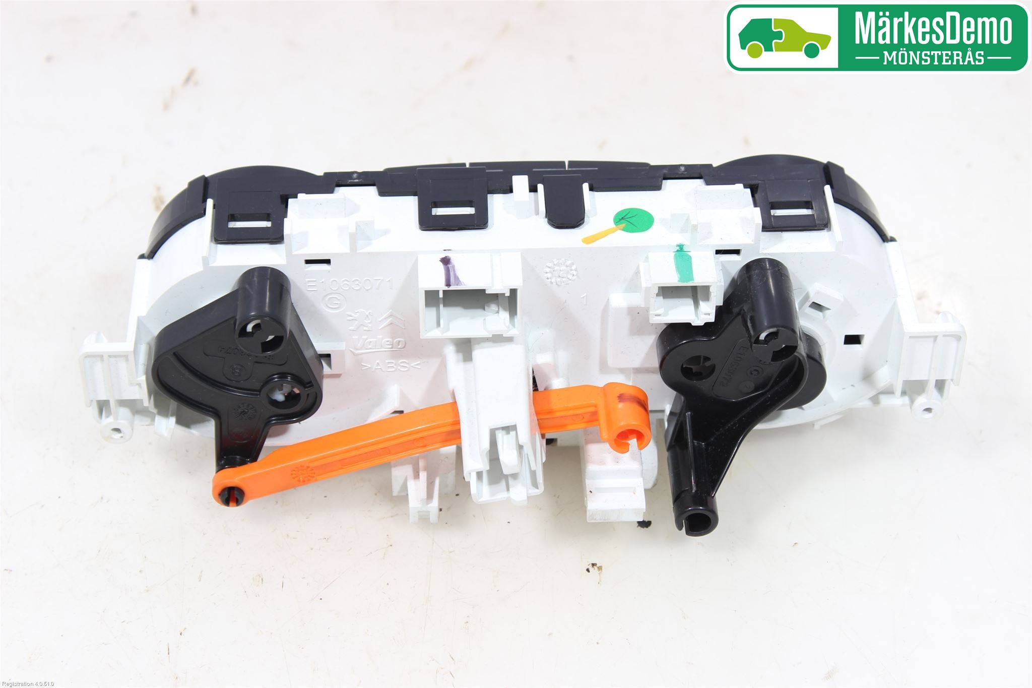 Peugeot 208 12-15 Varme Ac Betjening-Display