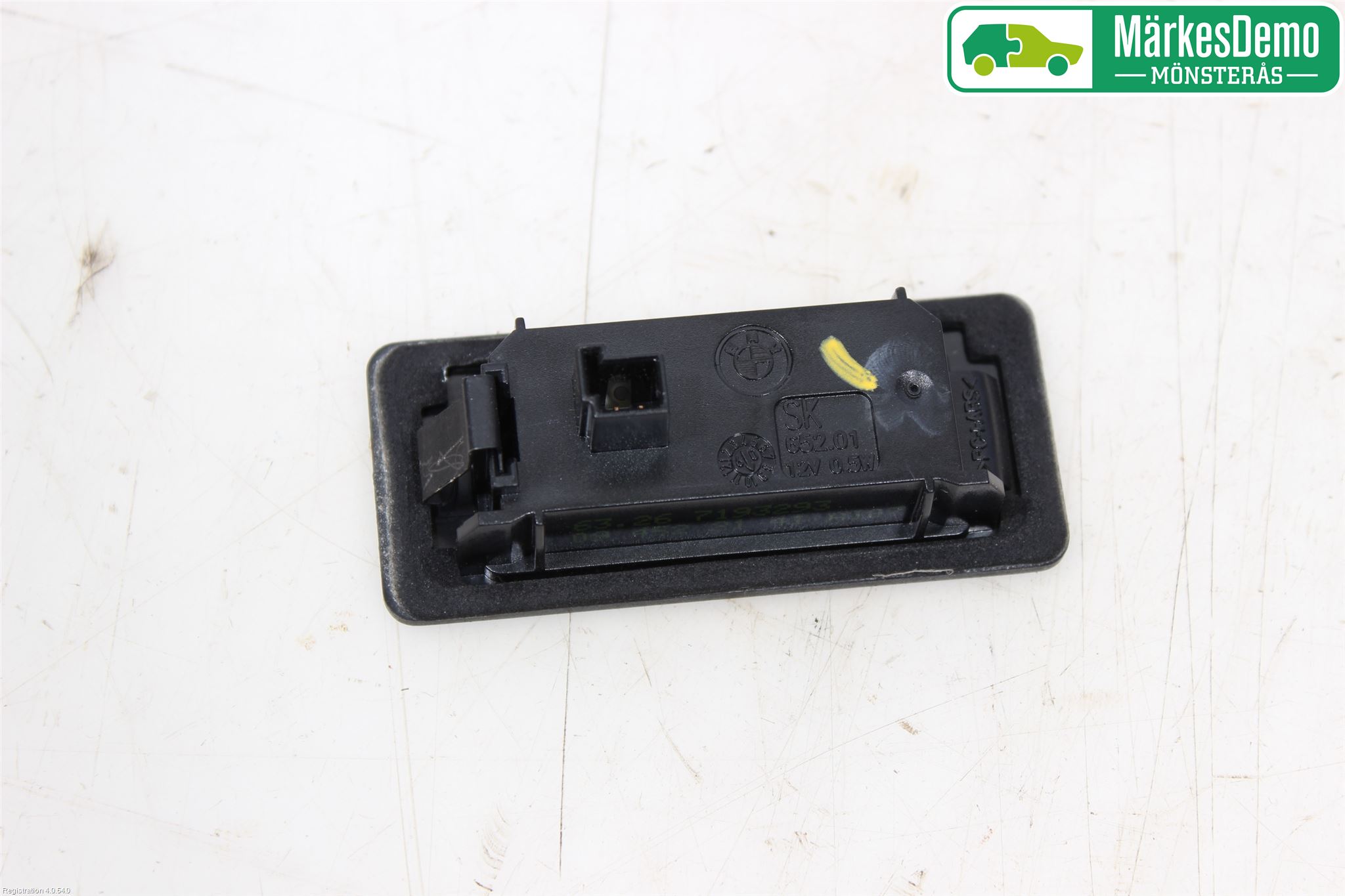BMW 3 E90/91 SED/TOU 05-12 Skilt Belysning