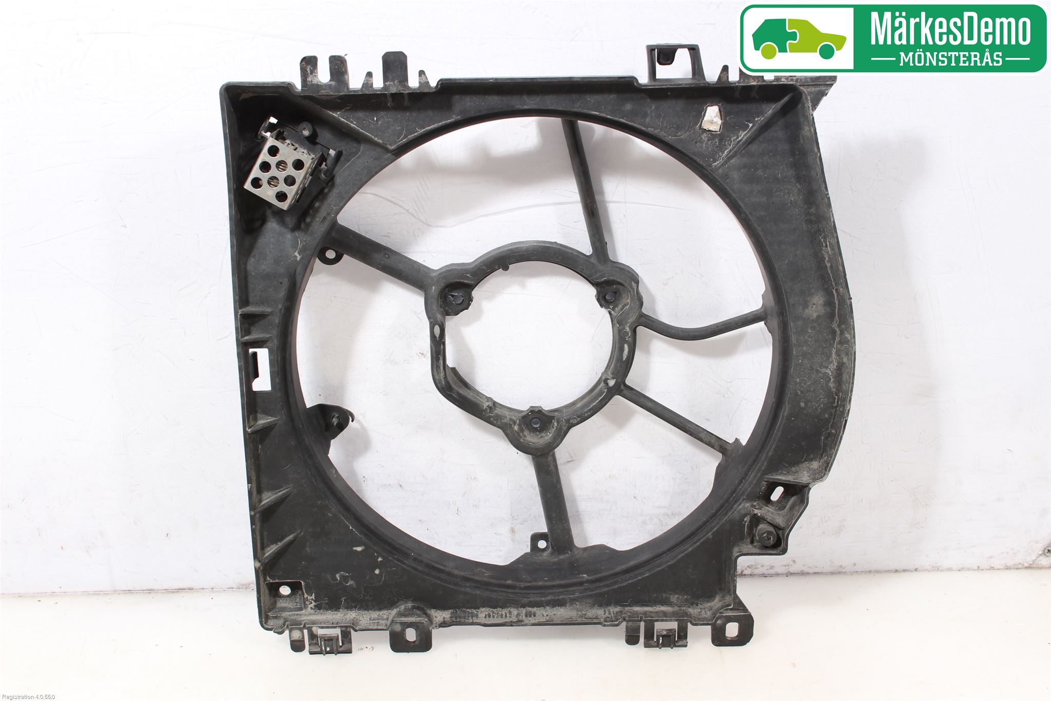 Renault CLIO III  09-12 Kjølevifte-Radiator Hus-Kåpe