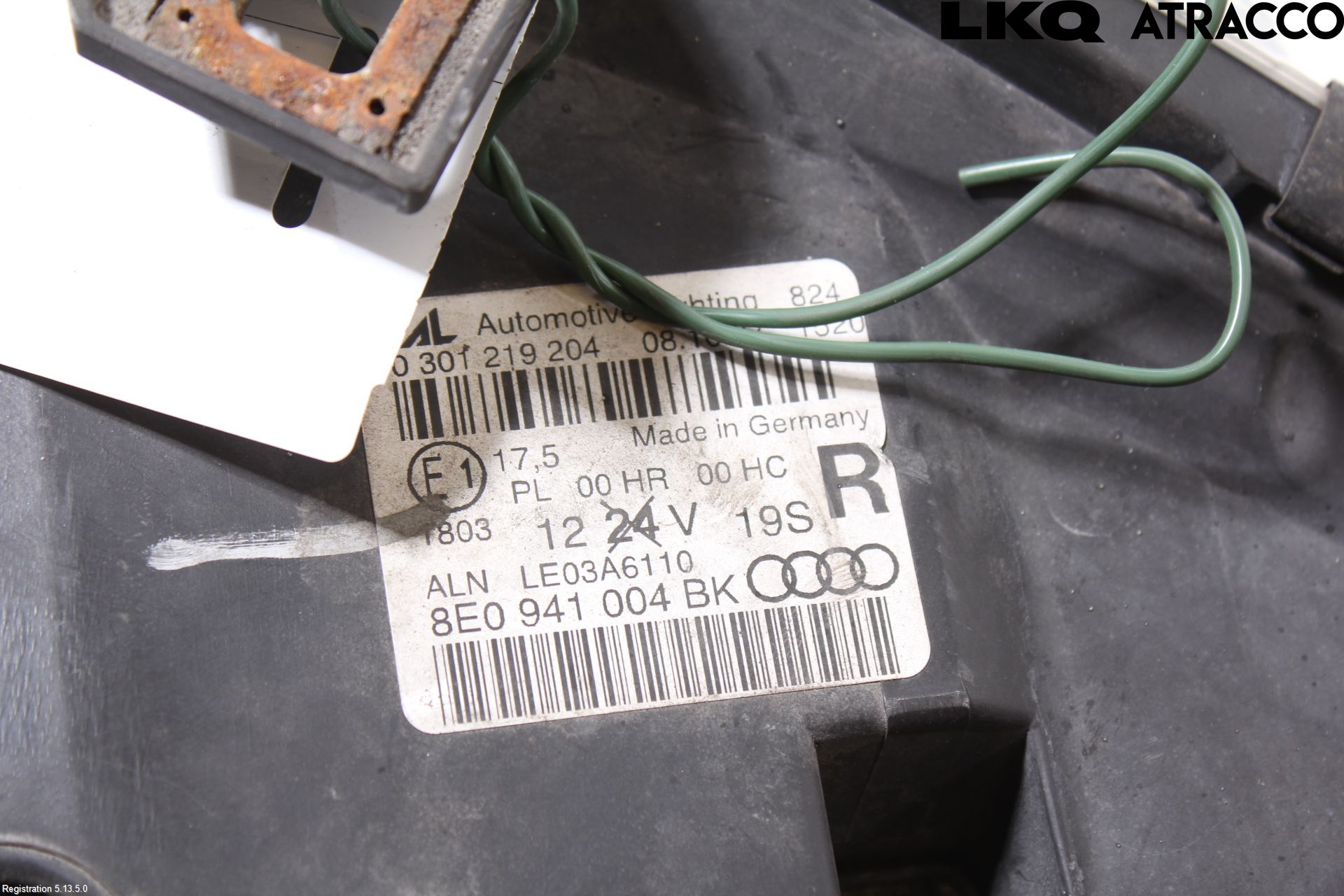 Audi A4/S4 05-07 Frontlykt Høyre