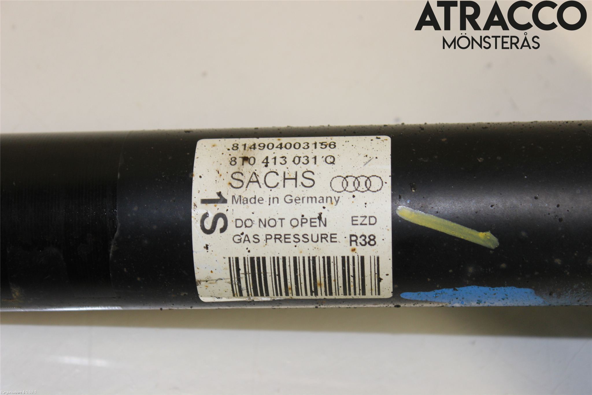 Audi A5 07-16 Fjærbein Foran Høyre
