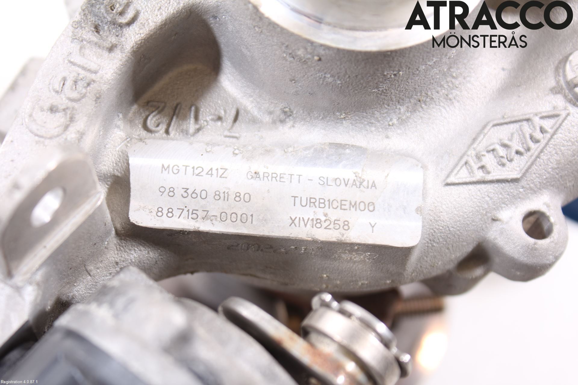 Peugeot 5008 17-24 Turboaggregat