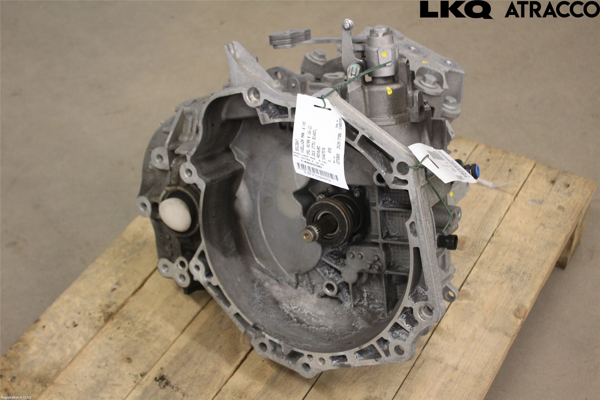 Opel ASTRA K 16-22 Gearkasse 6 Trinn