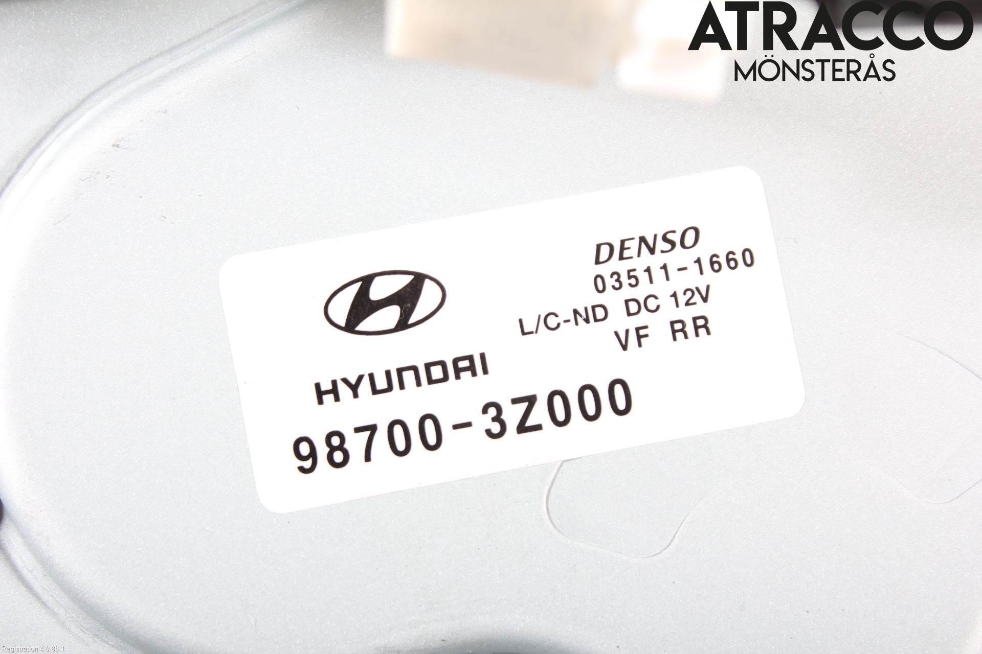 Hyundai i40 16-18 Viskermotor Bakluke