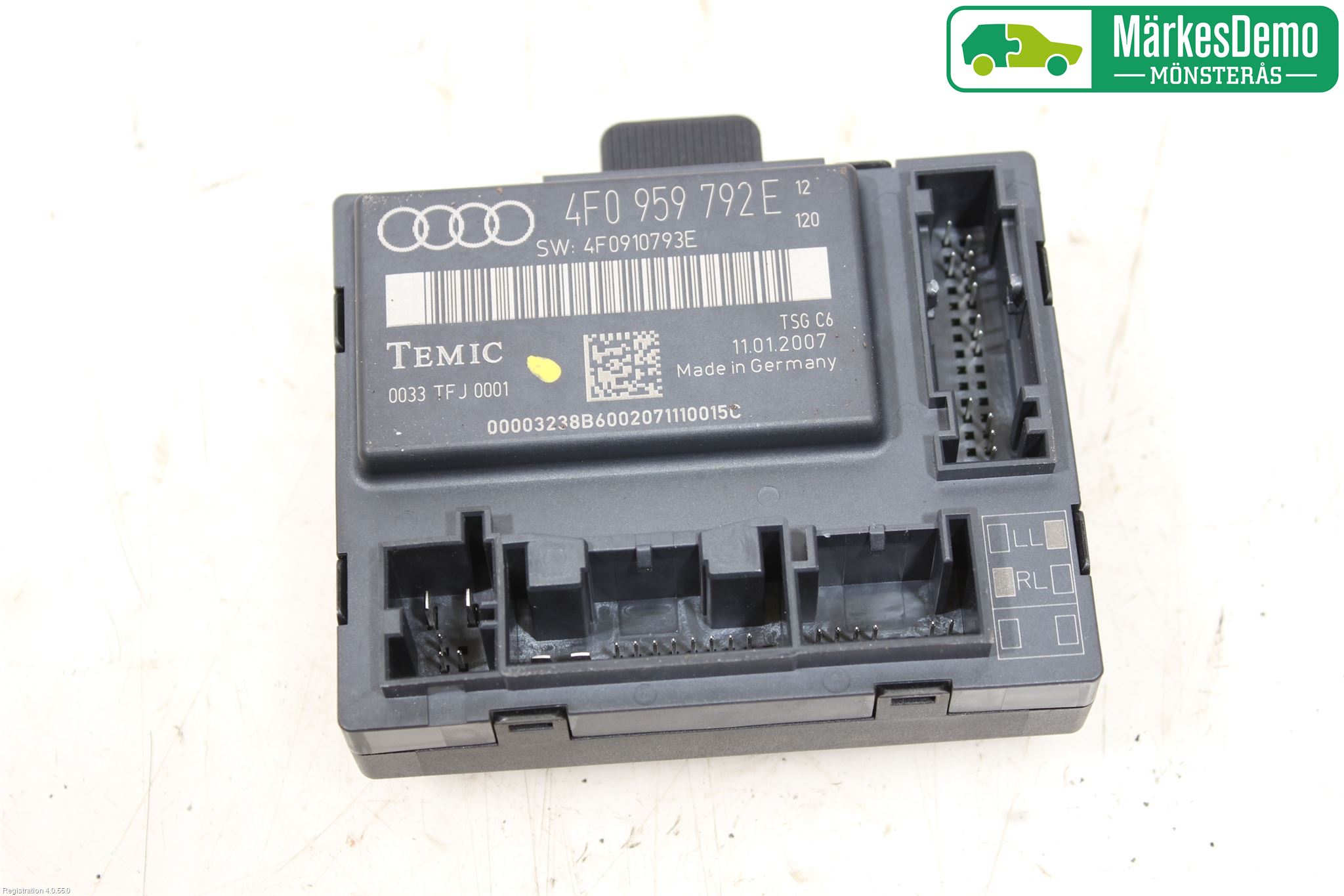 Audi A6/S6     05-11 Styreenhet Dør